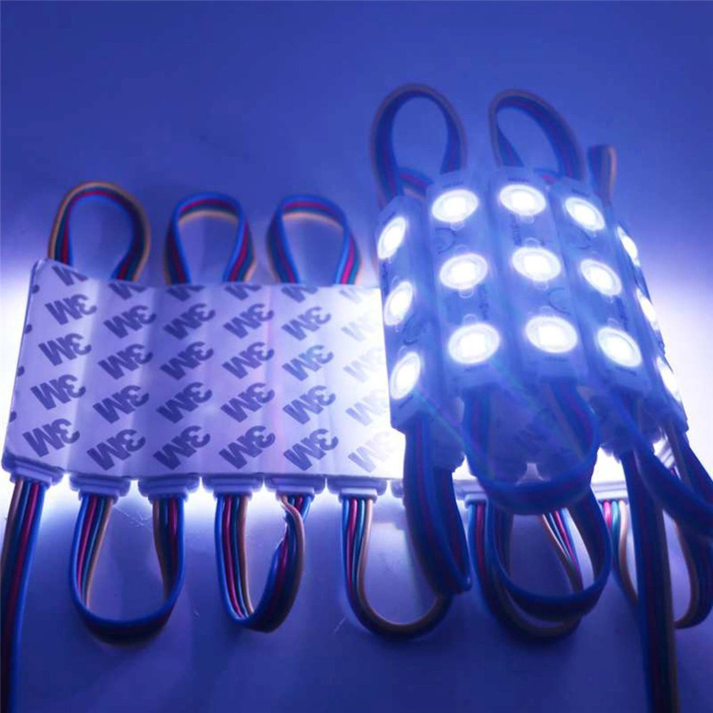 RGB LED Module 5050 SMD 3-Unit 12V for Channel Letter Signs Store Window Light Strip view 6