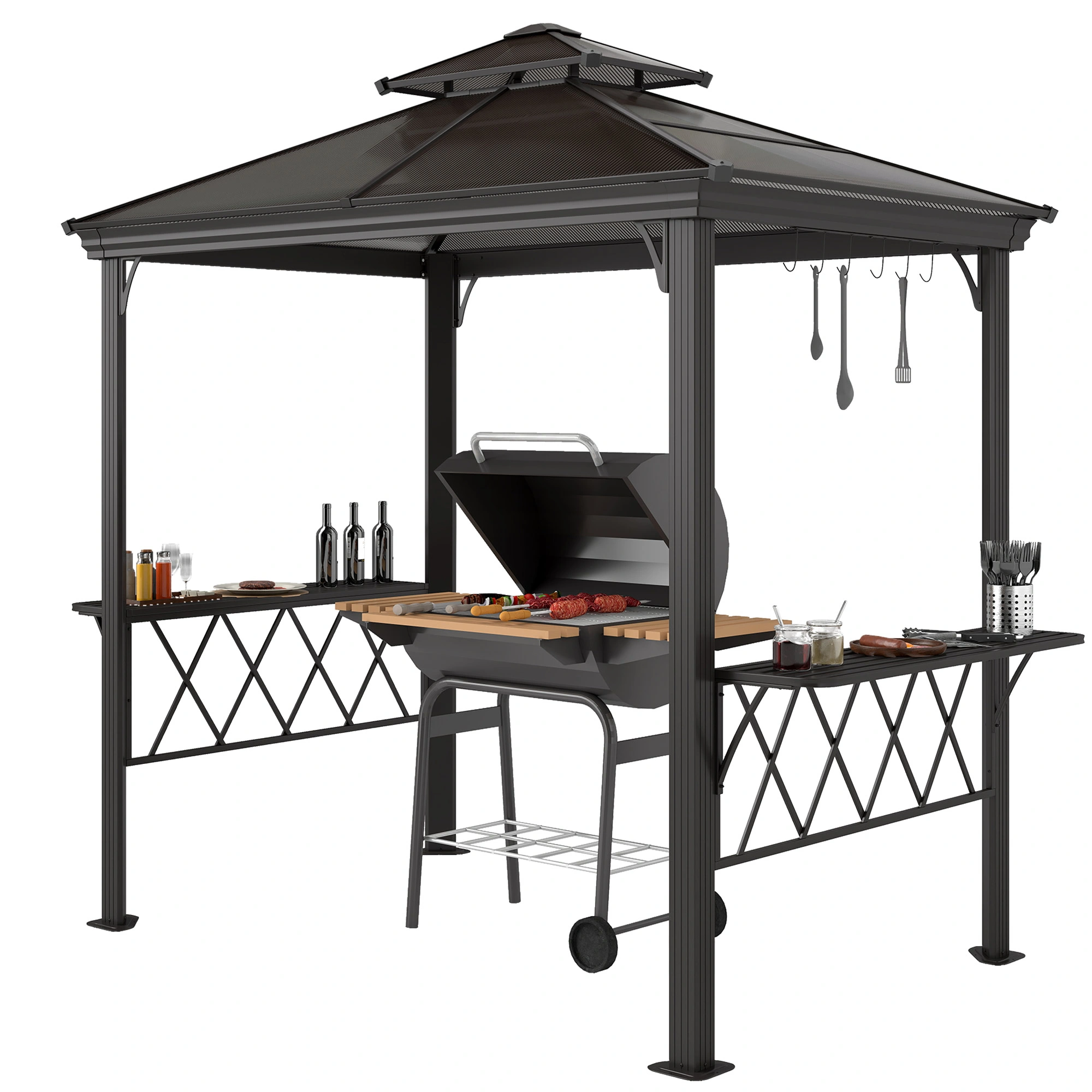 Portable Charcoal Grill /BBQ Grill ( Amazon Shipping)(Prohibited by WalMart) view 3