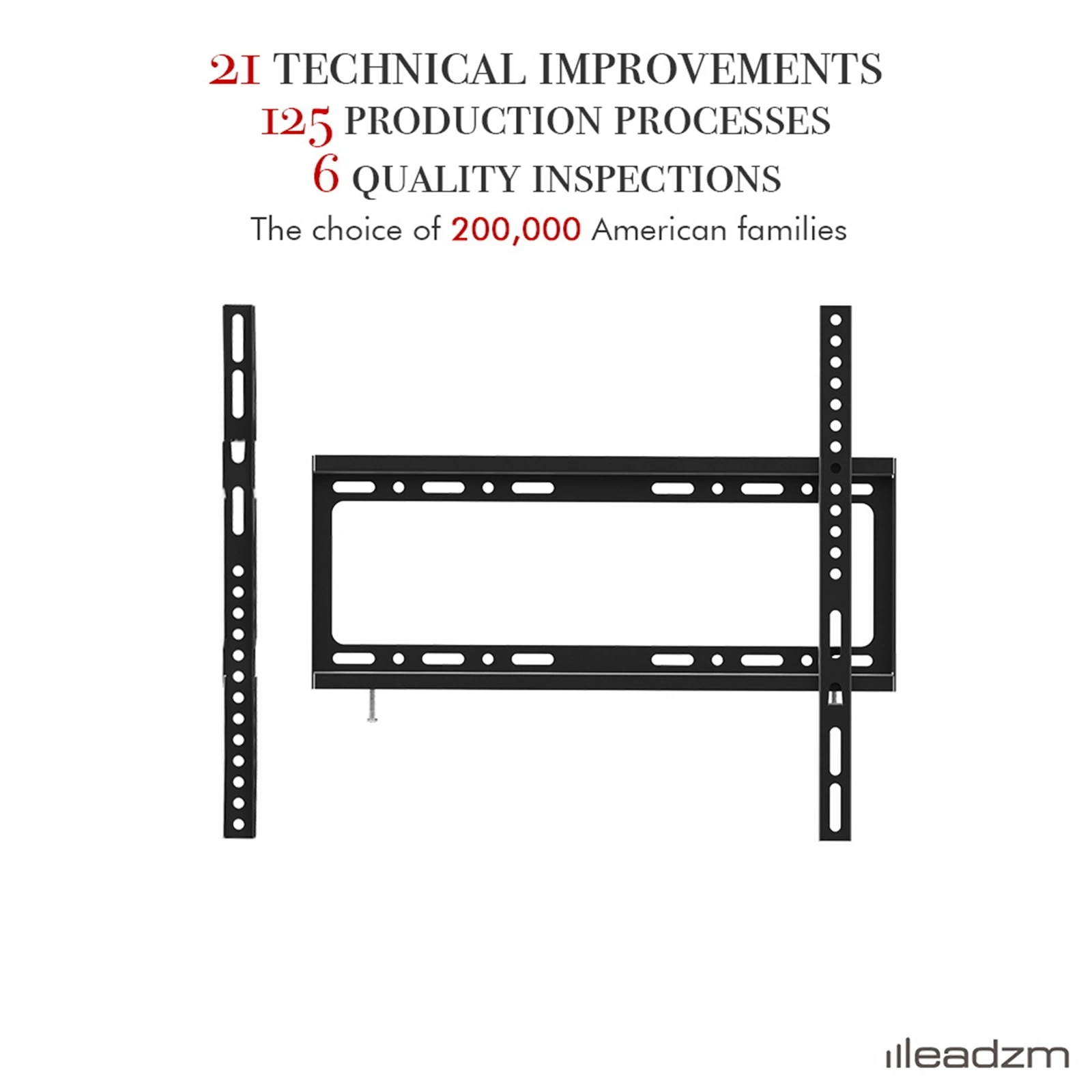 26-55" Wall Mount Bracket TV Mount TMW4040 with Sprit Bubble view 9