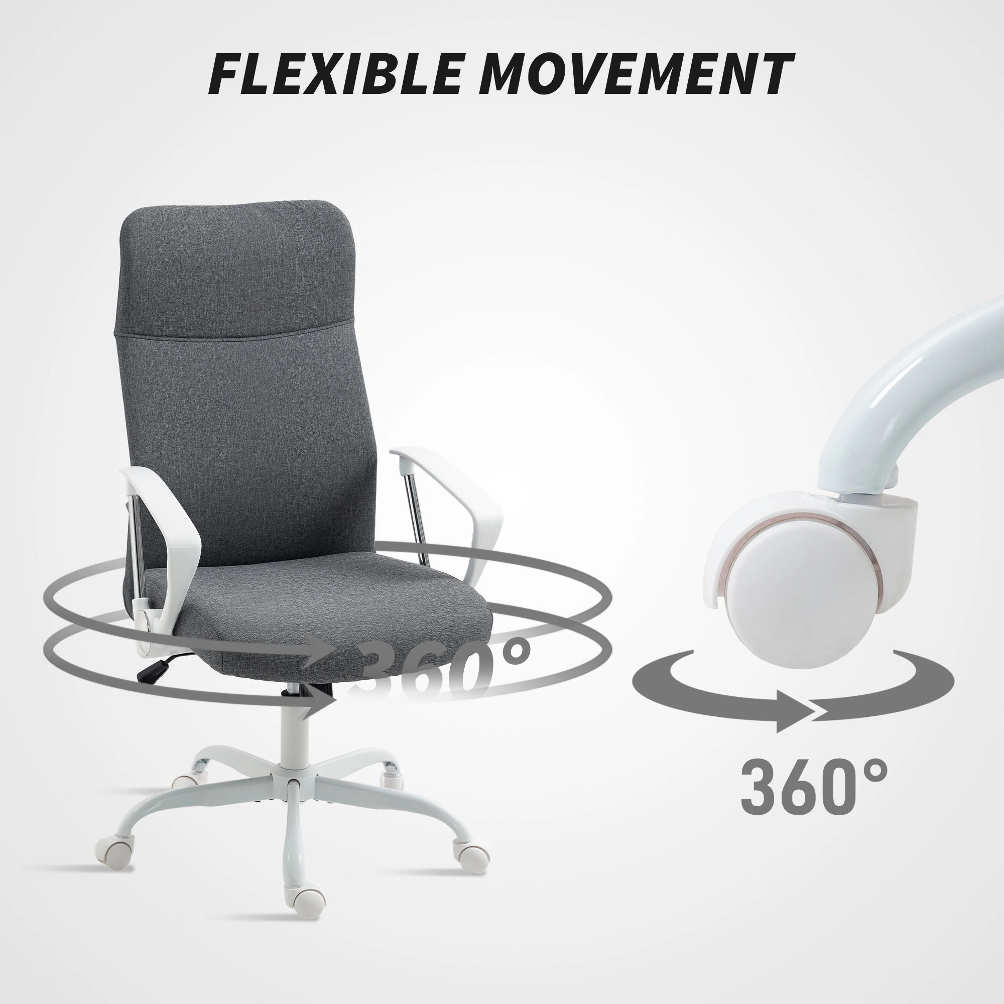 Massage Office Chair, Ergonomic Recliner, Lumbar Support, Breathable Mesh view 3