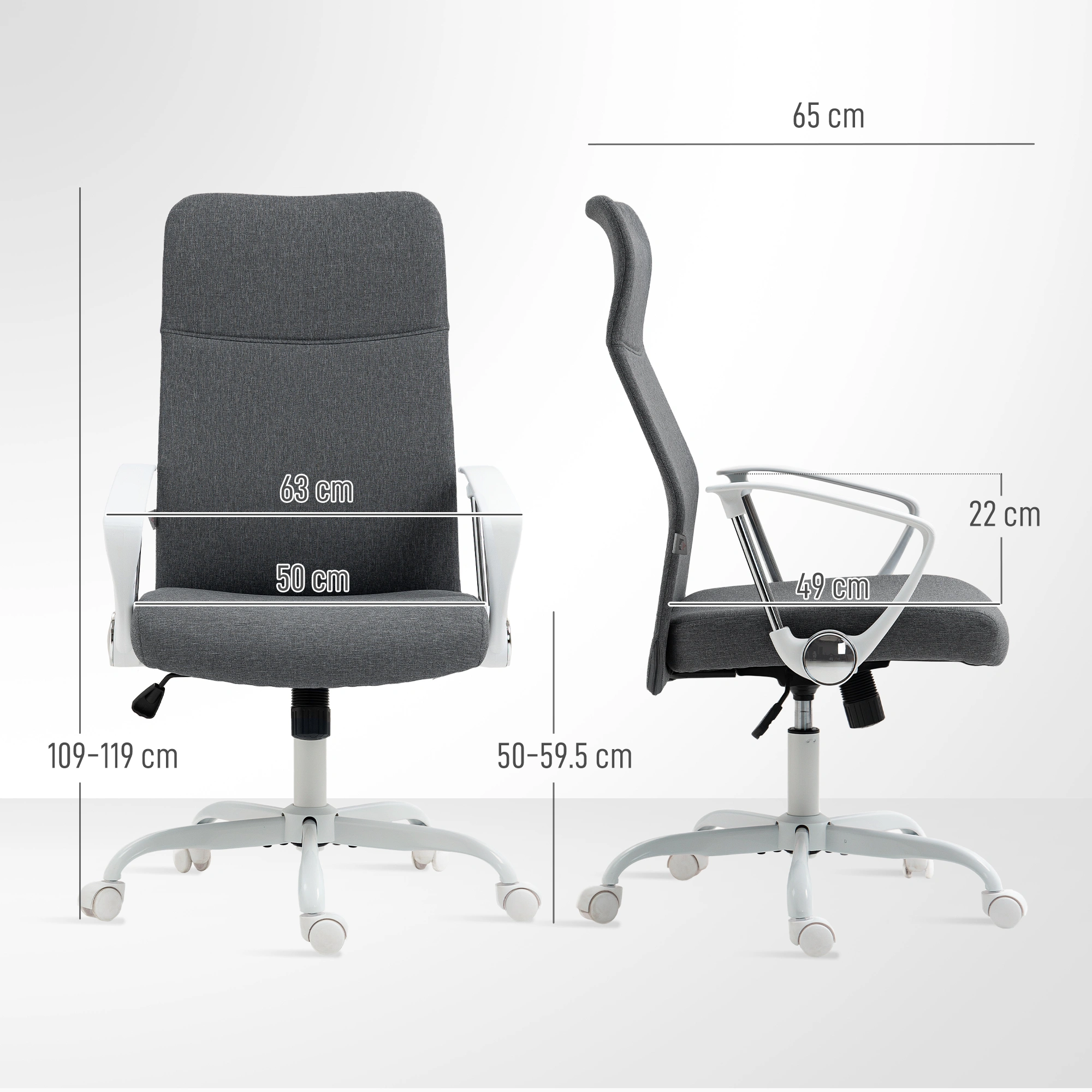 Massage Office Chair, Ergonomic Recliner, Lumbar Support, Breathable Mesh view 5