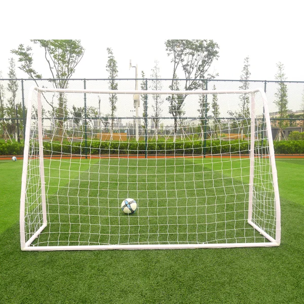 2.45M Professional PVC Tube Plastic Soccer Door White view 3