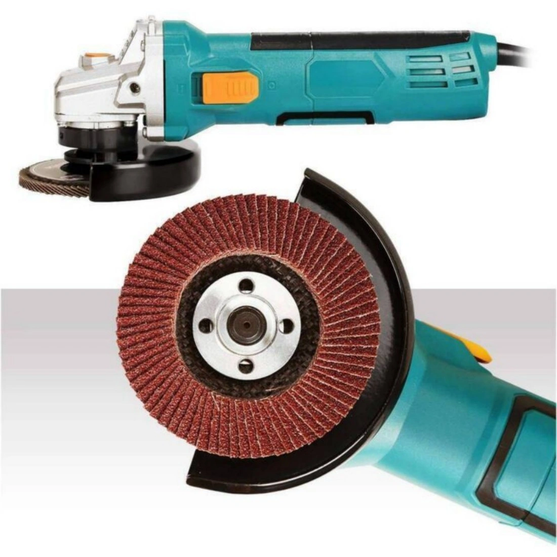 15PCS Flap Discs 115mm 60 Grit Sanding Grinding Wheels Angle Grinder Disks UK view 4