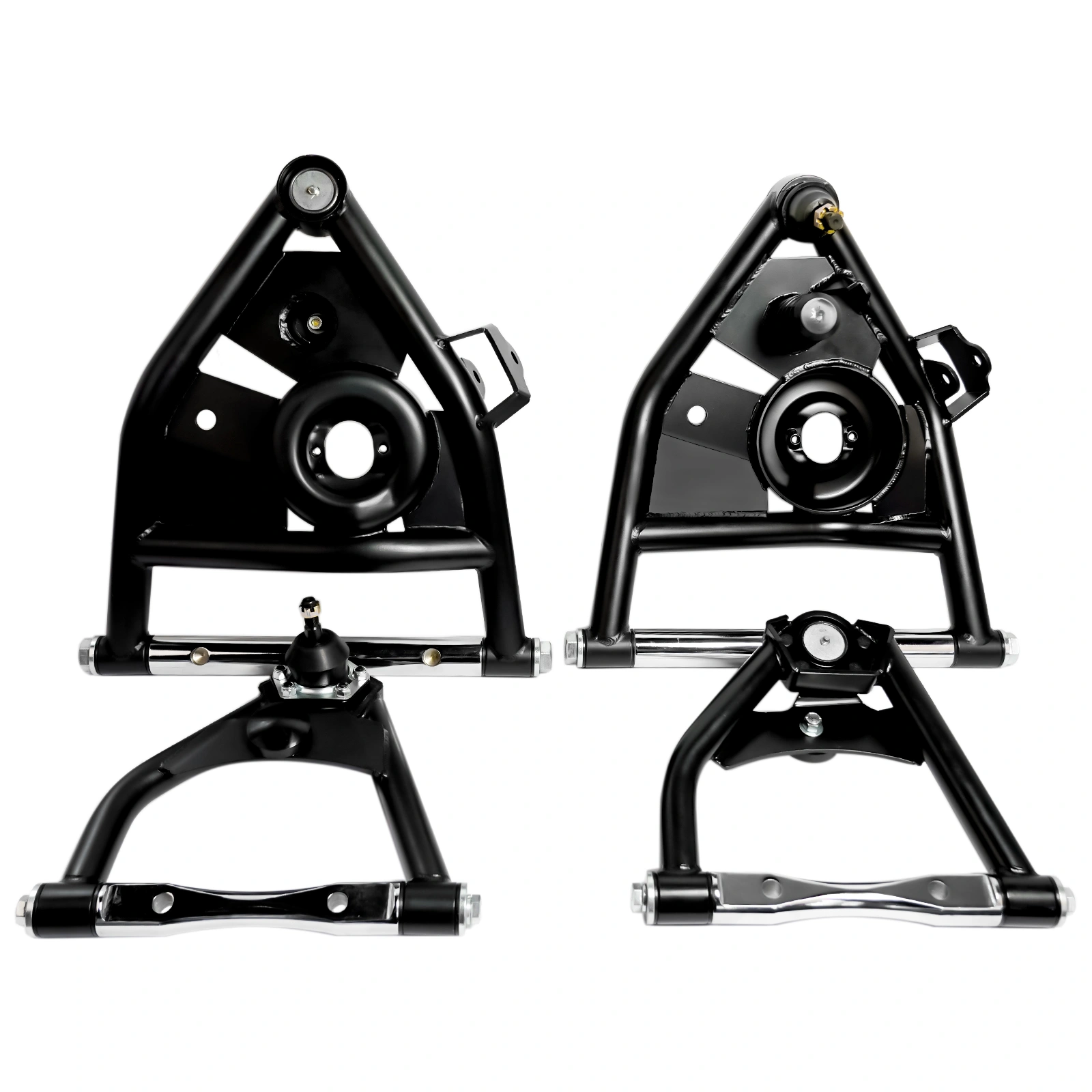 Set of 4 Upper and Lower Tubular Control Arm Kit Fits for Chevy GMC C10 Pickup 1963-1970