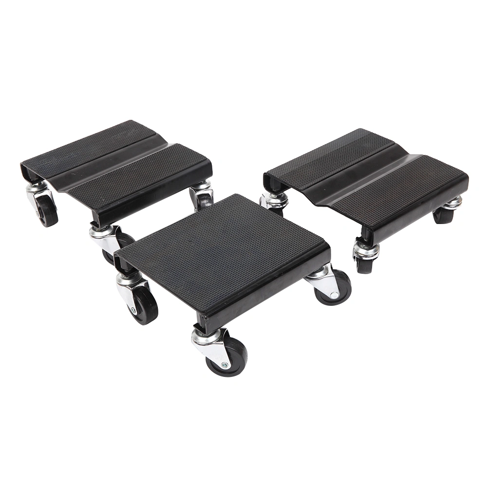 3 Pack Black Snowmobile Dollies - Heavy Duty Ski Snowmobile Transport Dolly Stands view 7