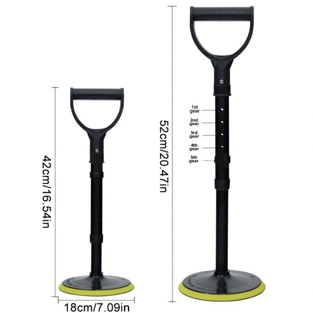 Adjustable Standing Aid with Base, Mobility Support Device for Seniors UK | Handheld Balance Walker Assist Tool for Home Care view 4