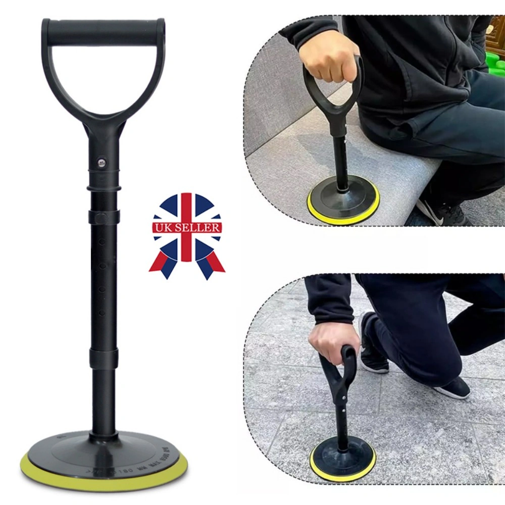 Adjustable Standing Aid with Base, Mobility Support Device for Seniors UK | Handheld Balance Walker Assist Tool for Home Care view 5