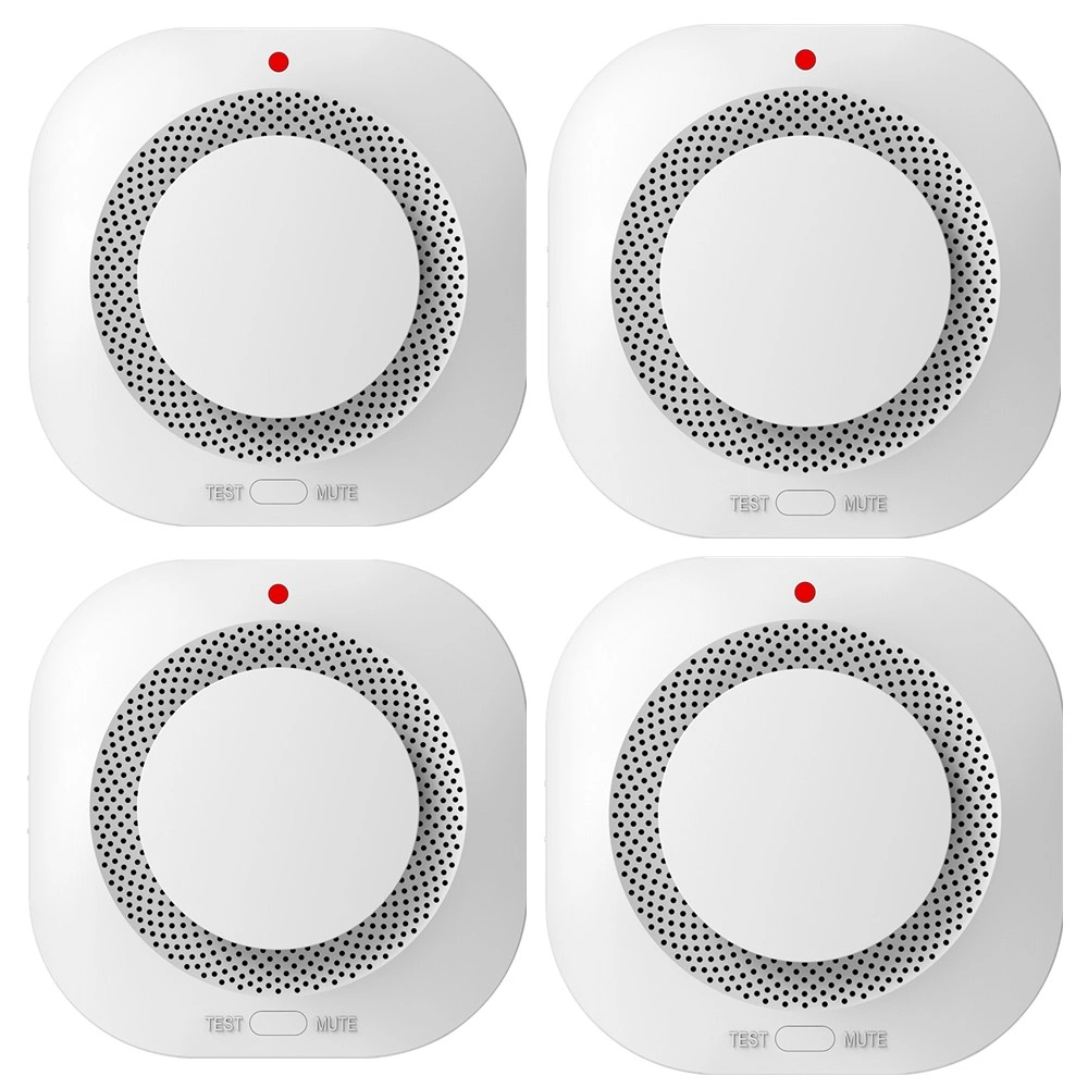 (4 Pack)Smoke Alarm Fire Protection Home Security System Smoke Alarm (US Logistics only For USPS.TK/TMEU only For self-pickup) Platform policies vary; relevant qualifications are attached via link, please do not list products without required qualifi