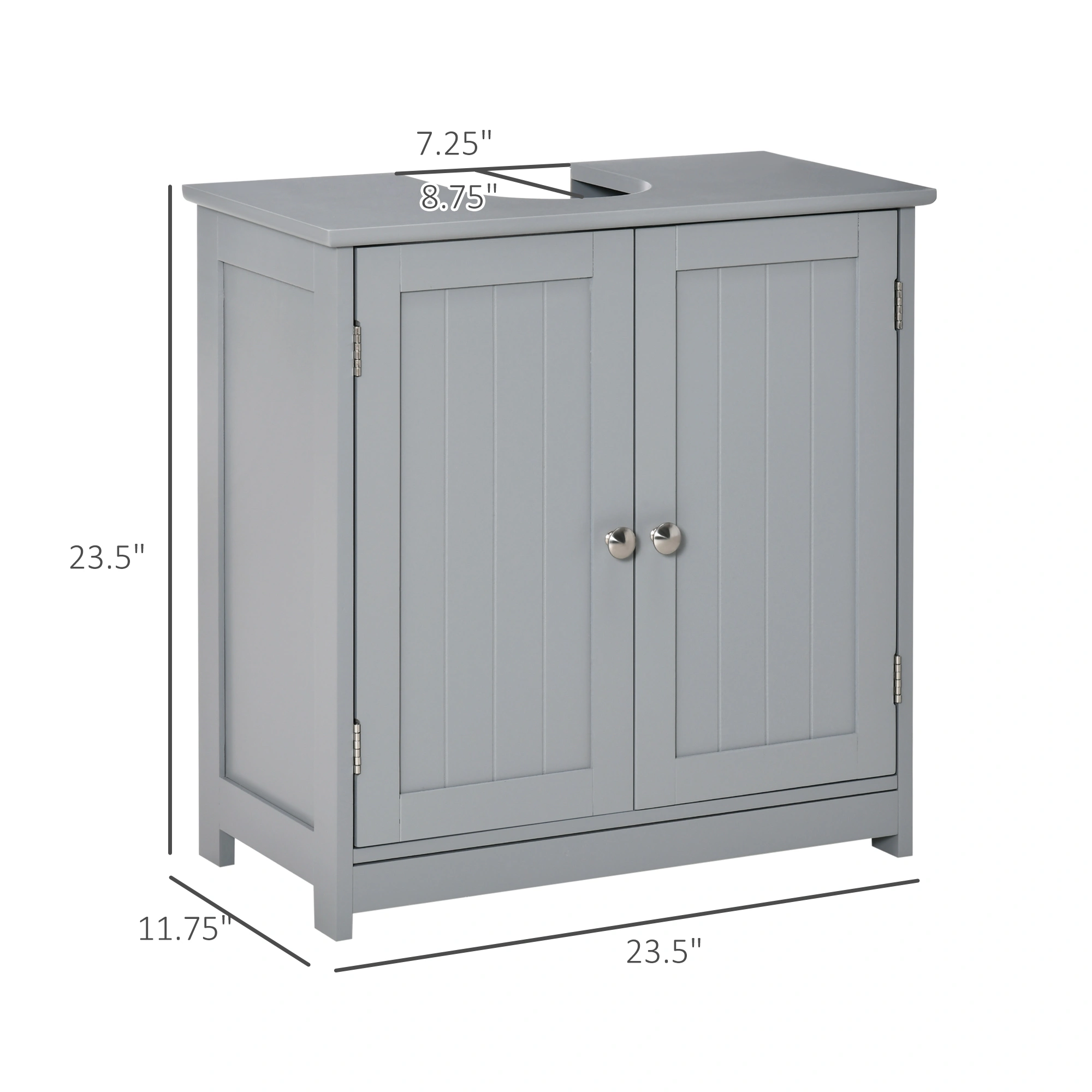 Bathroom Cabinet Wall Mounted Vanity Storage Organizer with Mirror Shelves White Modern Design view 2