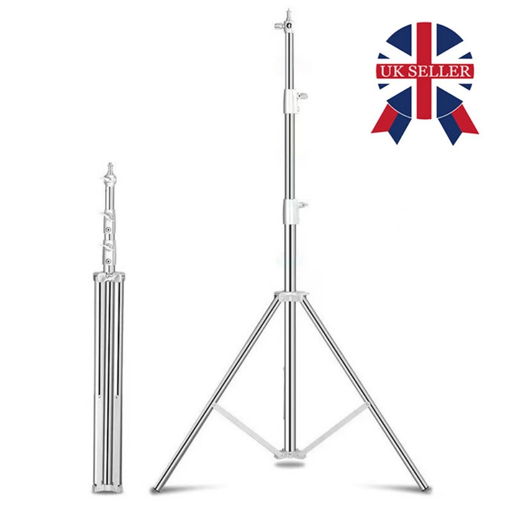 280cm Heavy Duty Stainless Steel Light Stand Tripod for Studio Photography Softbox Flash Lighting view 4