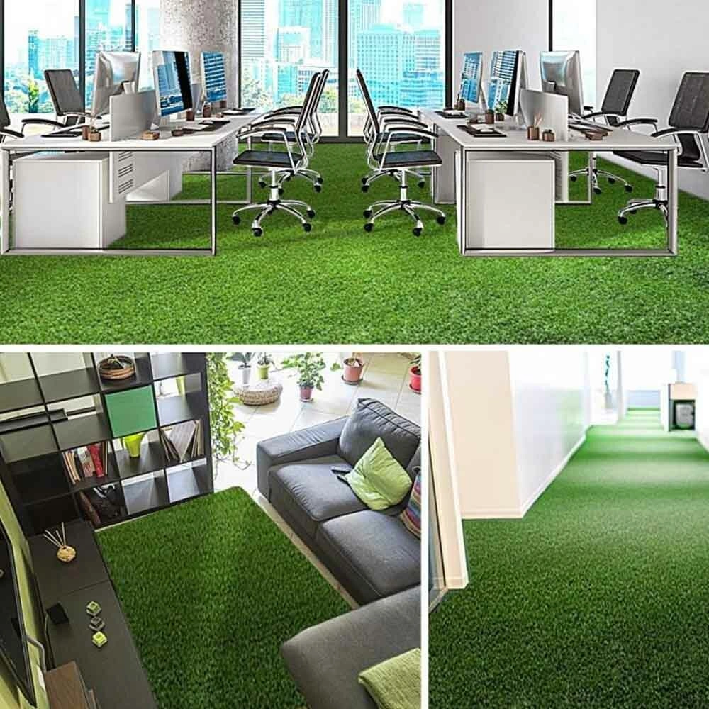 4M Artificial Grass Turf Offcut Roll - Realistic Fake Lawn Carpet Mat for Garden view 5