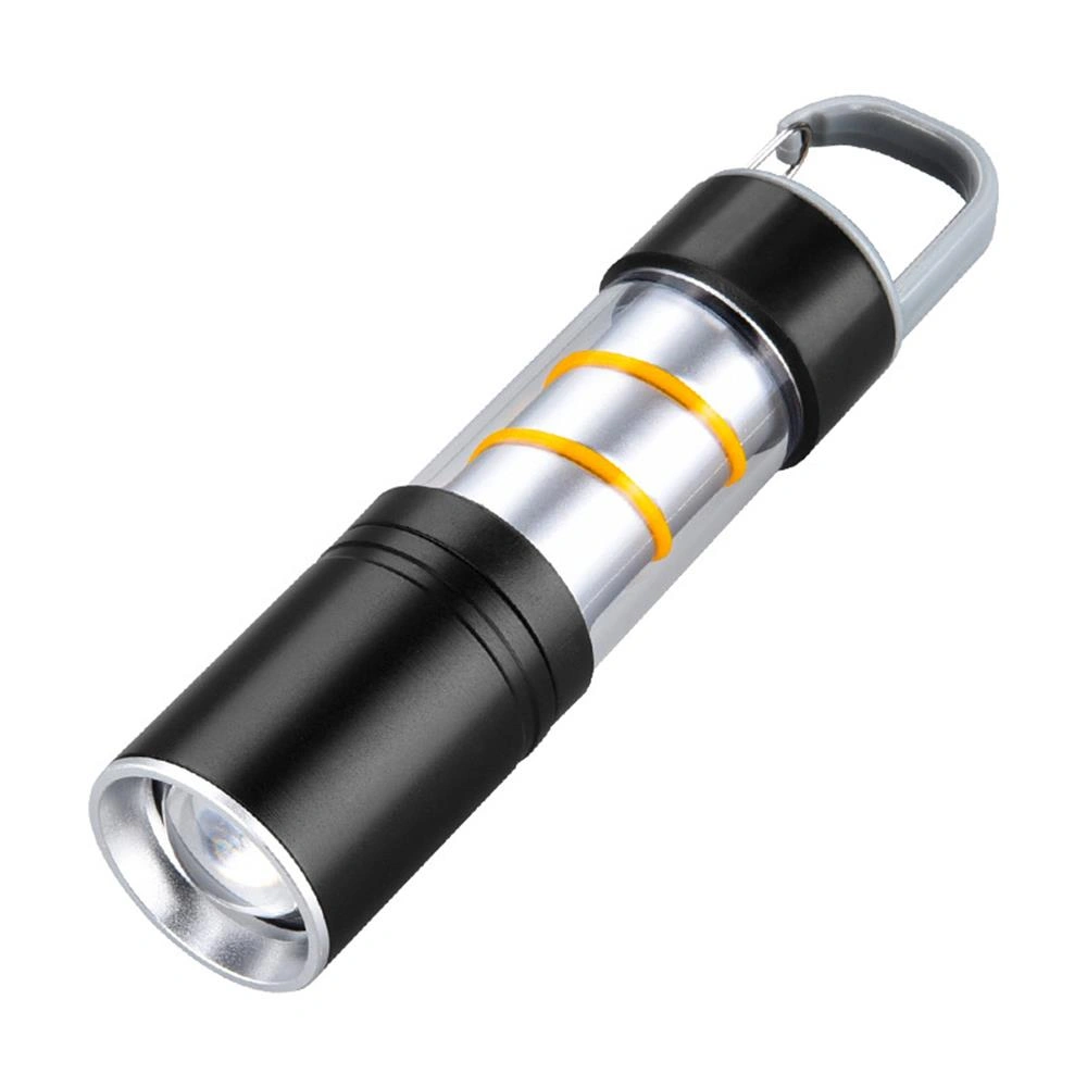Rechargeable LED Flashlight, High-Power Multi-Function Tactical Flashlight