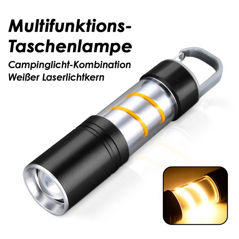 Rechargeable LED Flashlight, High-Power Multi-Function Tactical Flashlight view 2