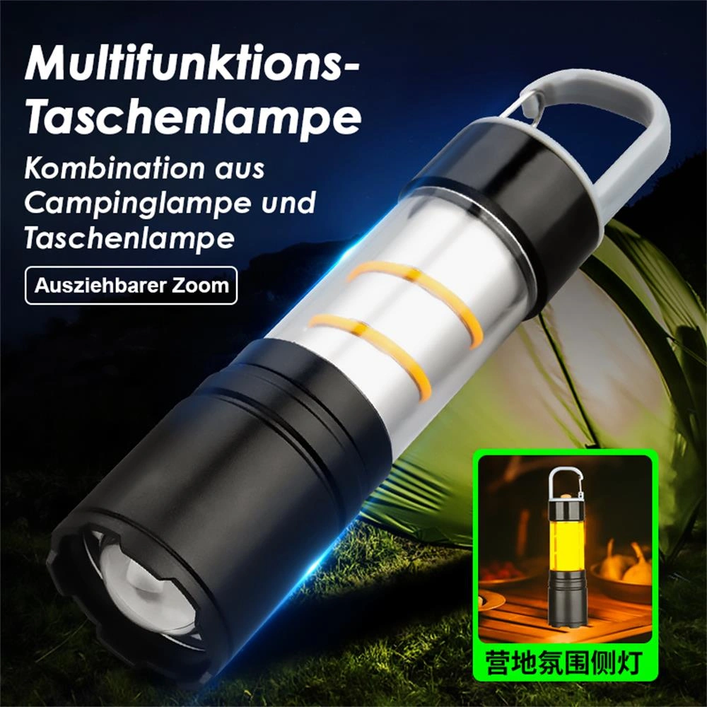 Rechargeable LED Flashlight, High-Power Multi-Function Tactical Flashlight view 5