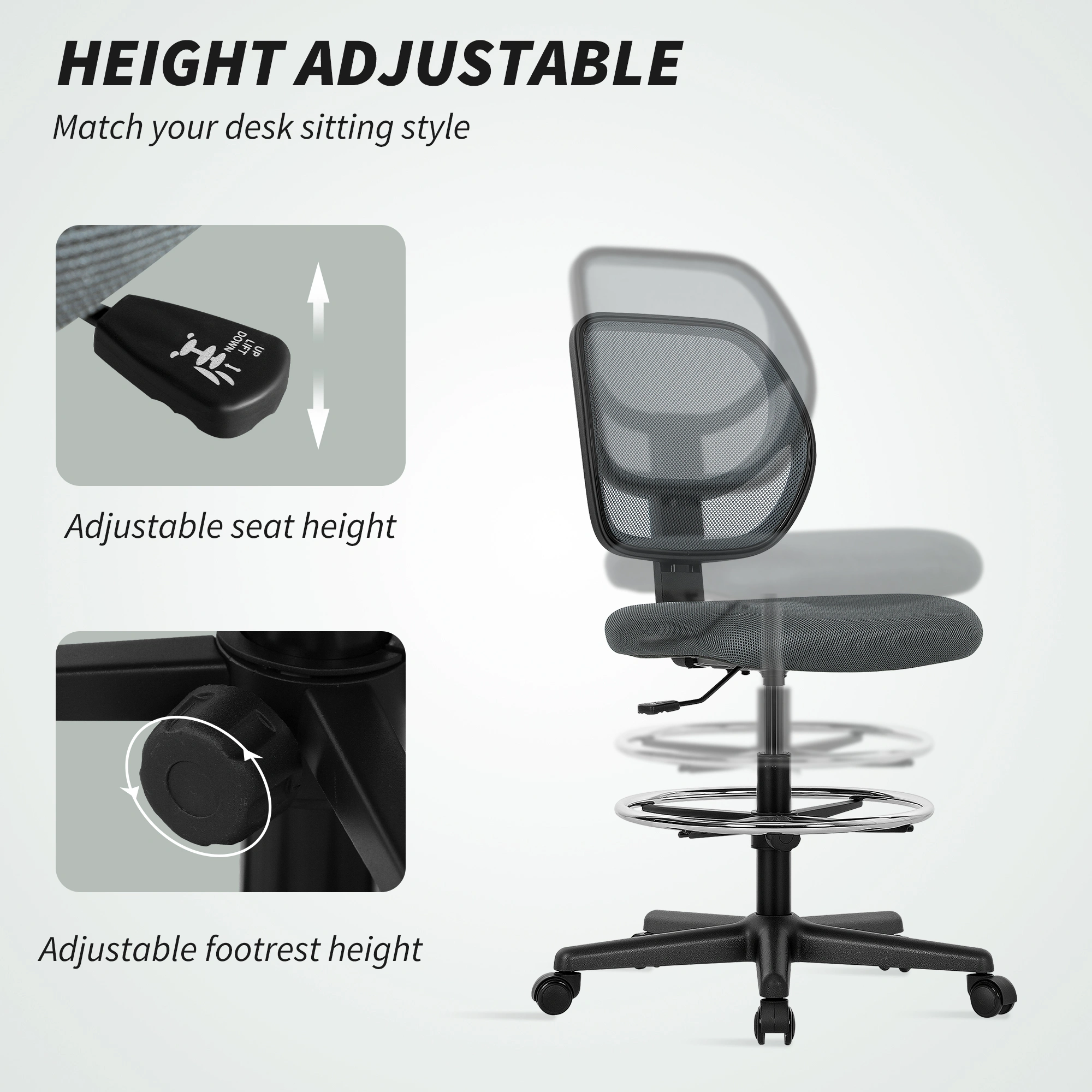 Power Riser Recliner Chair, Electric Lift Chair with Remote, Padded Armrests, Large Seat for Elderly Living Room view 4