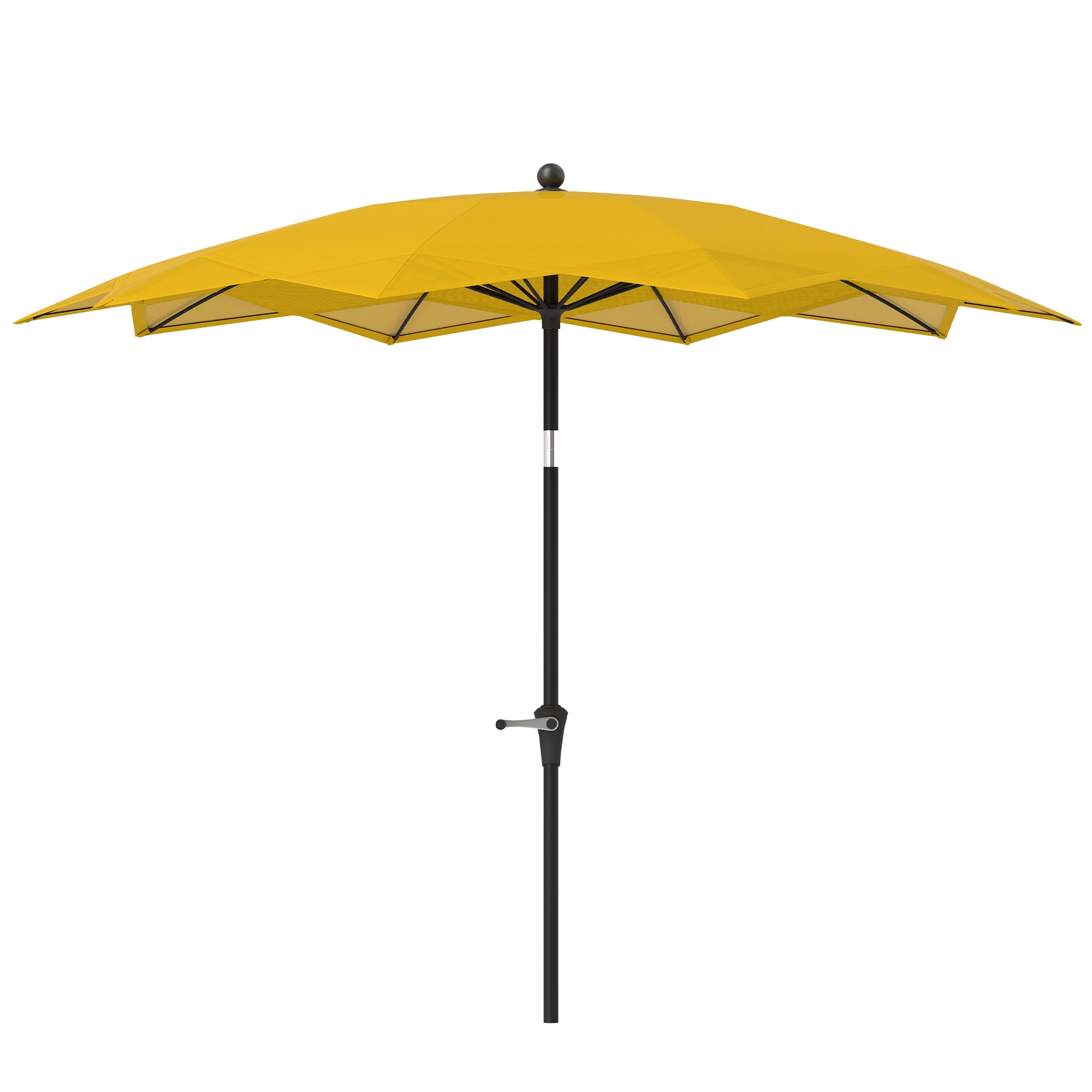 Outdoor Beach Umbrella - Heavy Duty Sun Shade Canopy for Patio & Poolside view 2