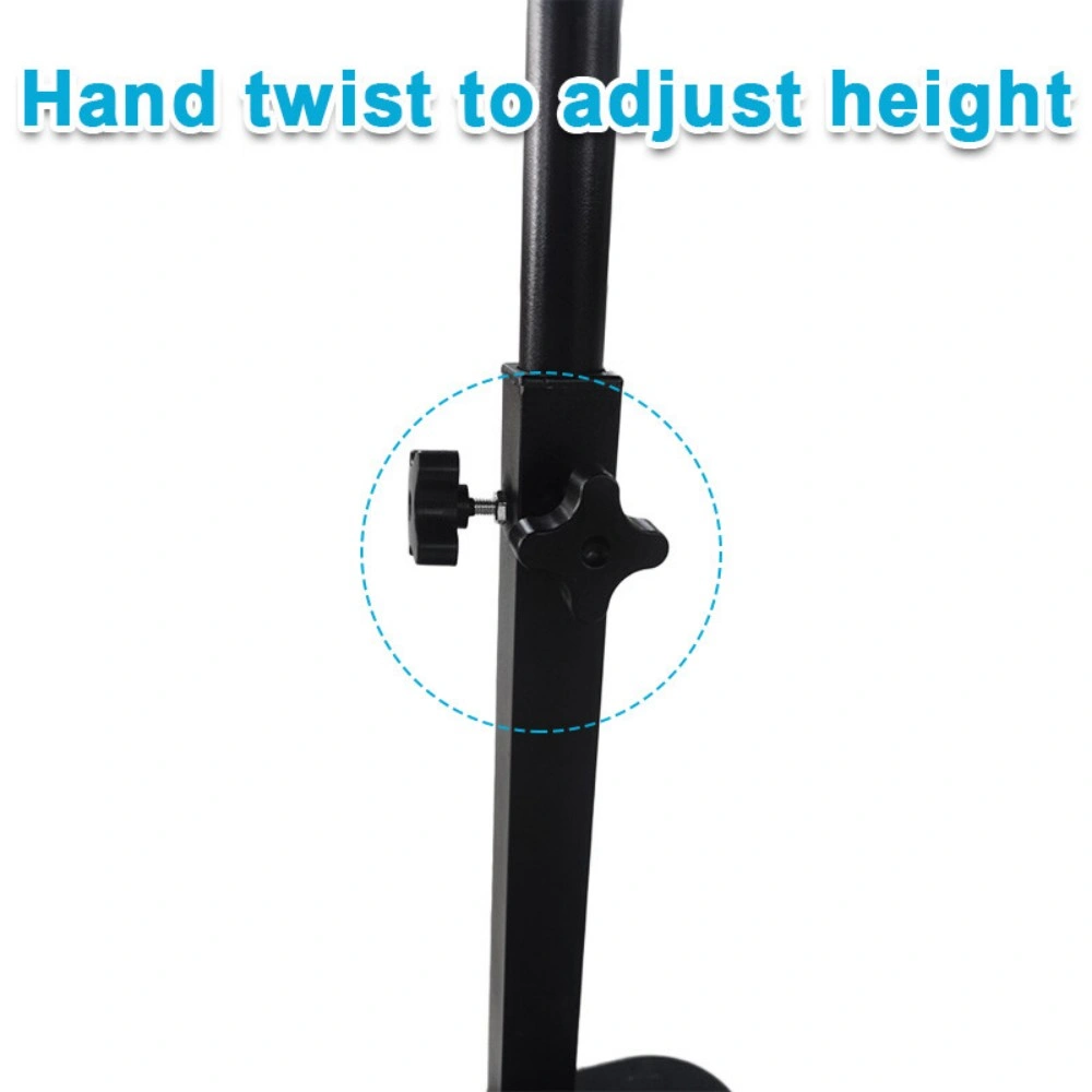 Adjustable C Shaped Sofa Side Table End Table Lap Desk for Bedroom Living Room Couch Coffee view 4