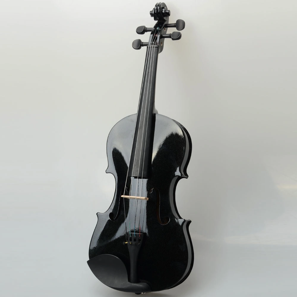 15" Acoustic Viola Case Bundle with Bow & Rosin - Black Hard Shell Protection view 3