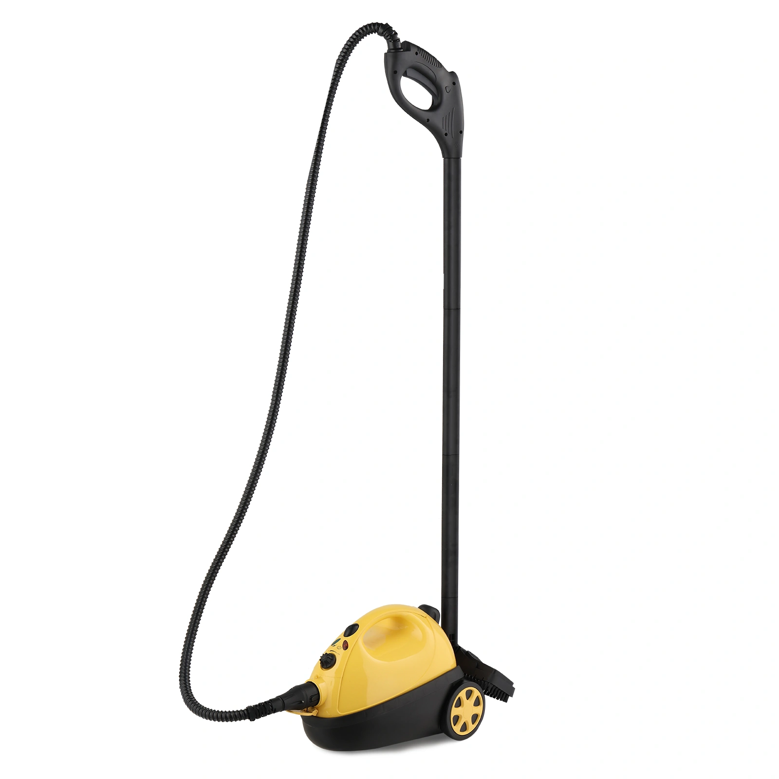 VSC28B 1500W Portable Steam Cleaner, 1.2L Tank with 19 Accessories, Multipurpose Steamer for Floors, Carpet, Windows, Cars and More, Yellow view 2