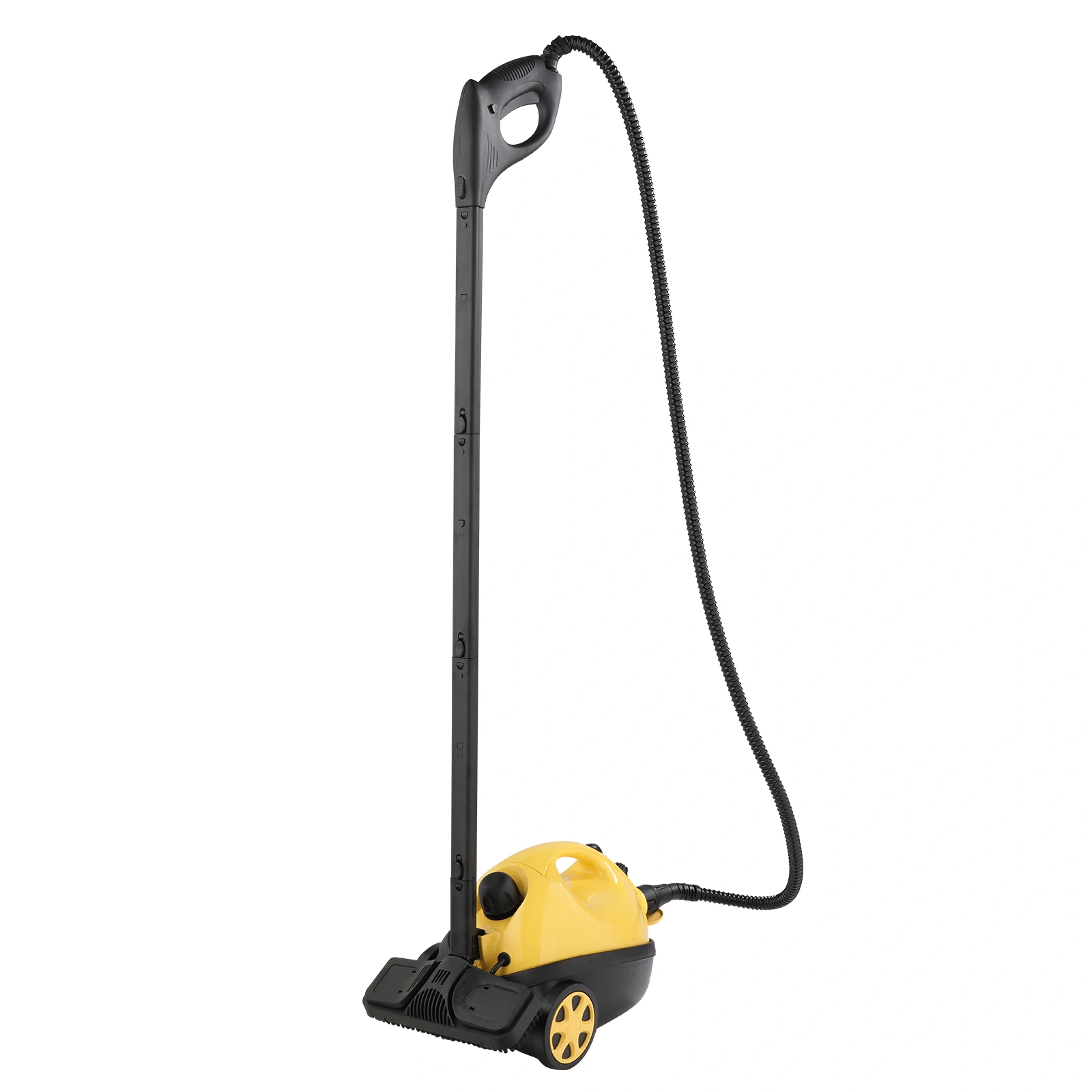 VSC28B 1500W Portable Steam Cleaner, 1.2L Tank with 19 Accessories, Multipurpose Steamer for Floors, Carpet, Windows, Cars and More, Yellow view 3