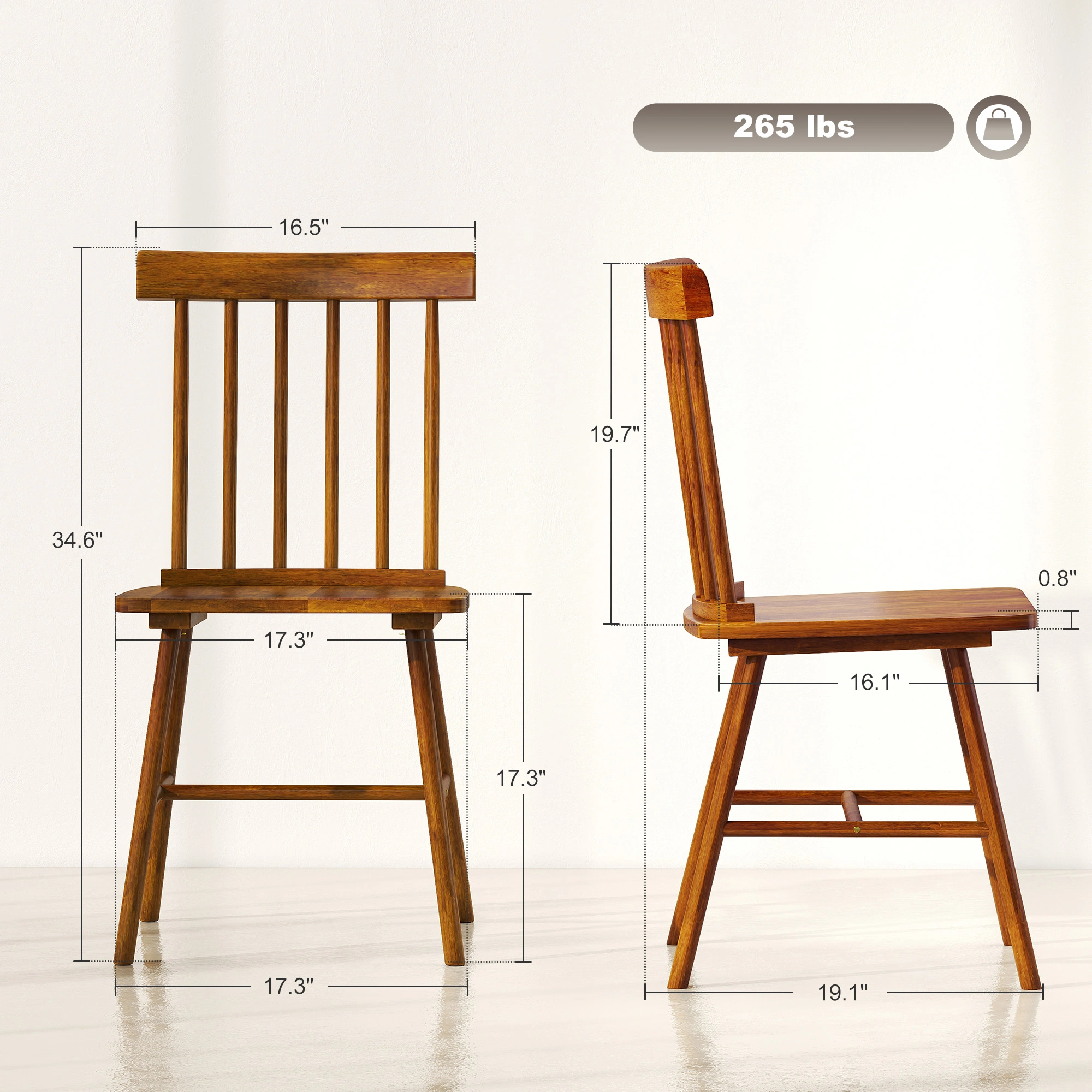 Dining chair view 7