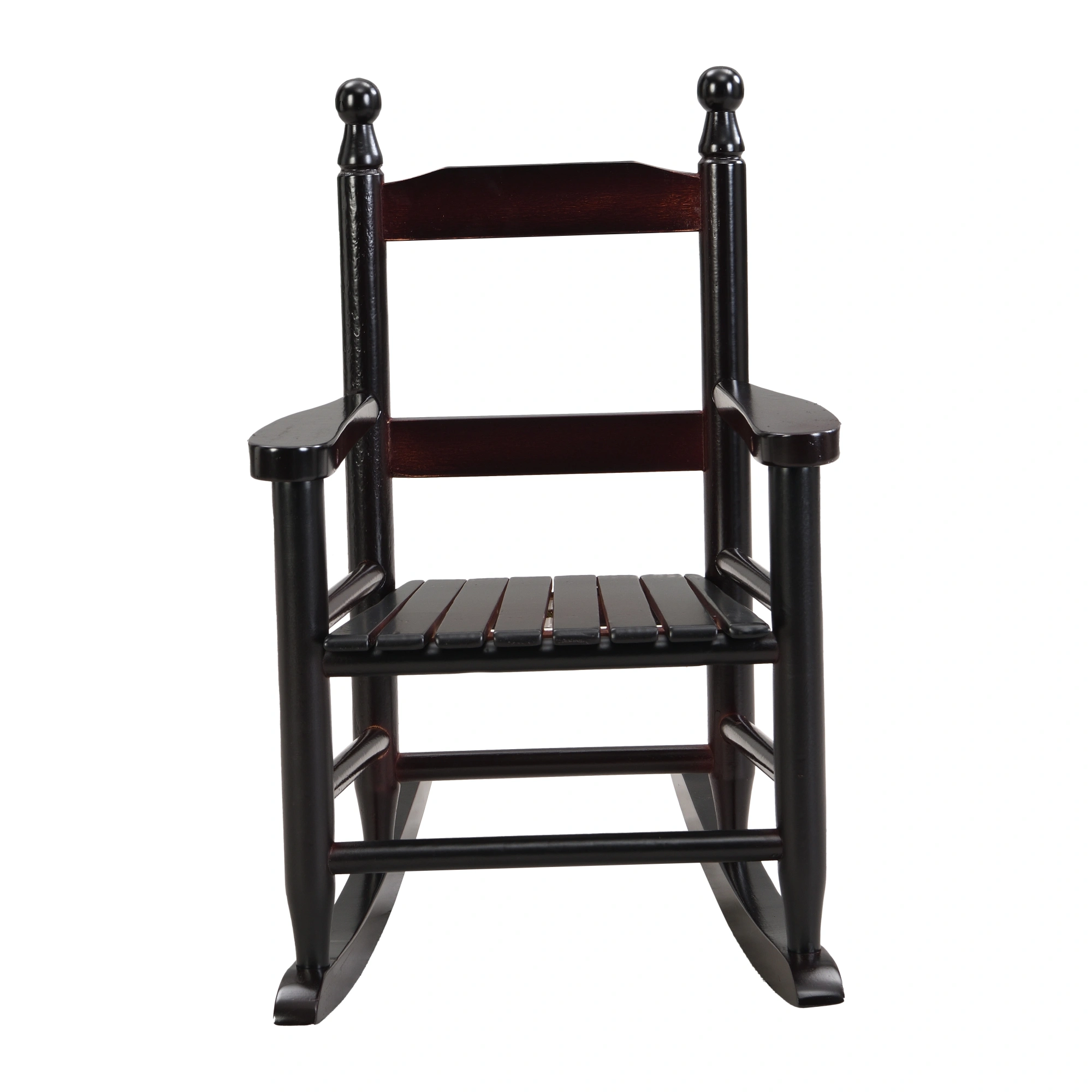 Kids Rocking Chair Solid Oak Indoor Outdoor Durable ESP Wood Children's Accent Seat view 4