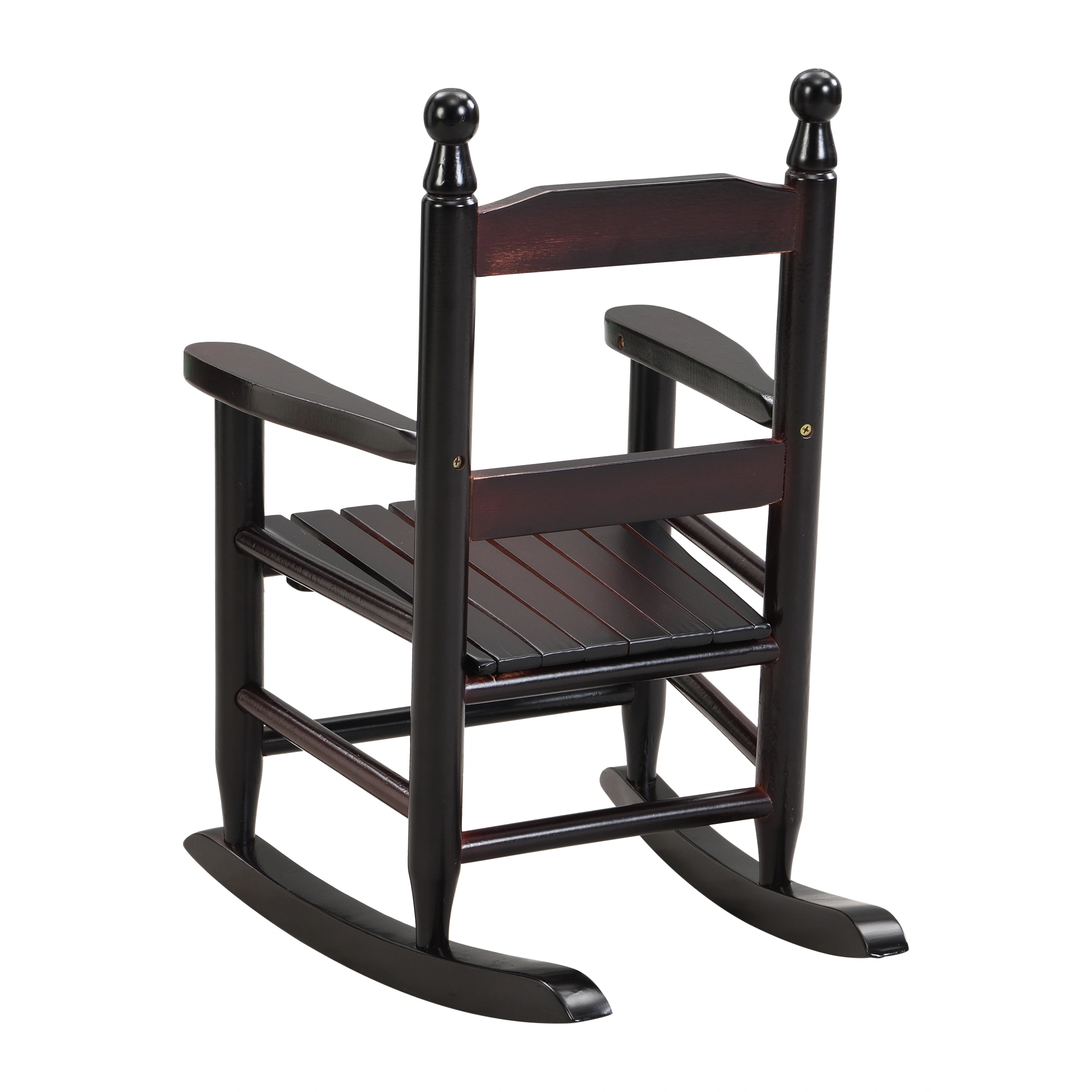 Kids Rocking Chair Solid Oak Indoor Outdoor Durable ESP Wood Children's Accent Seat view 5