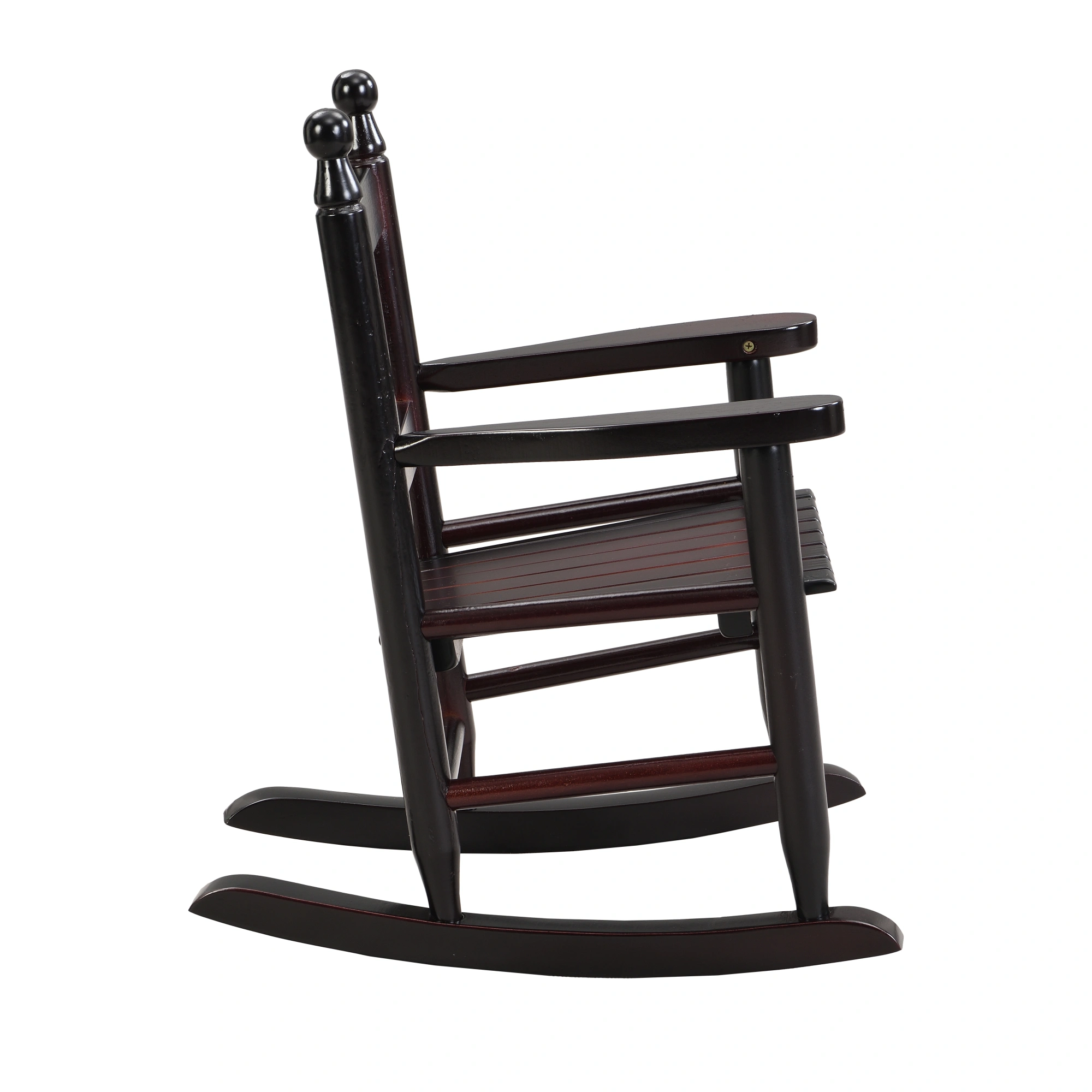 Kids Rocking Chair Solid Oak Indoor Outdoor Durable ESP Wood Children's Accent Seat view 6