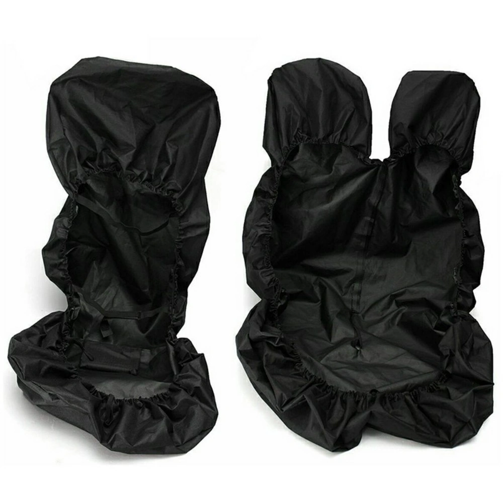Black Waterproof Van Seat Covers 2+1 - Custom Fit Protector ONLY for Ford Transit view 2