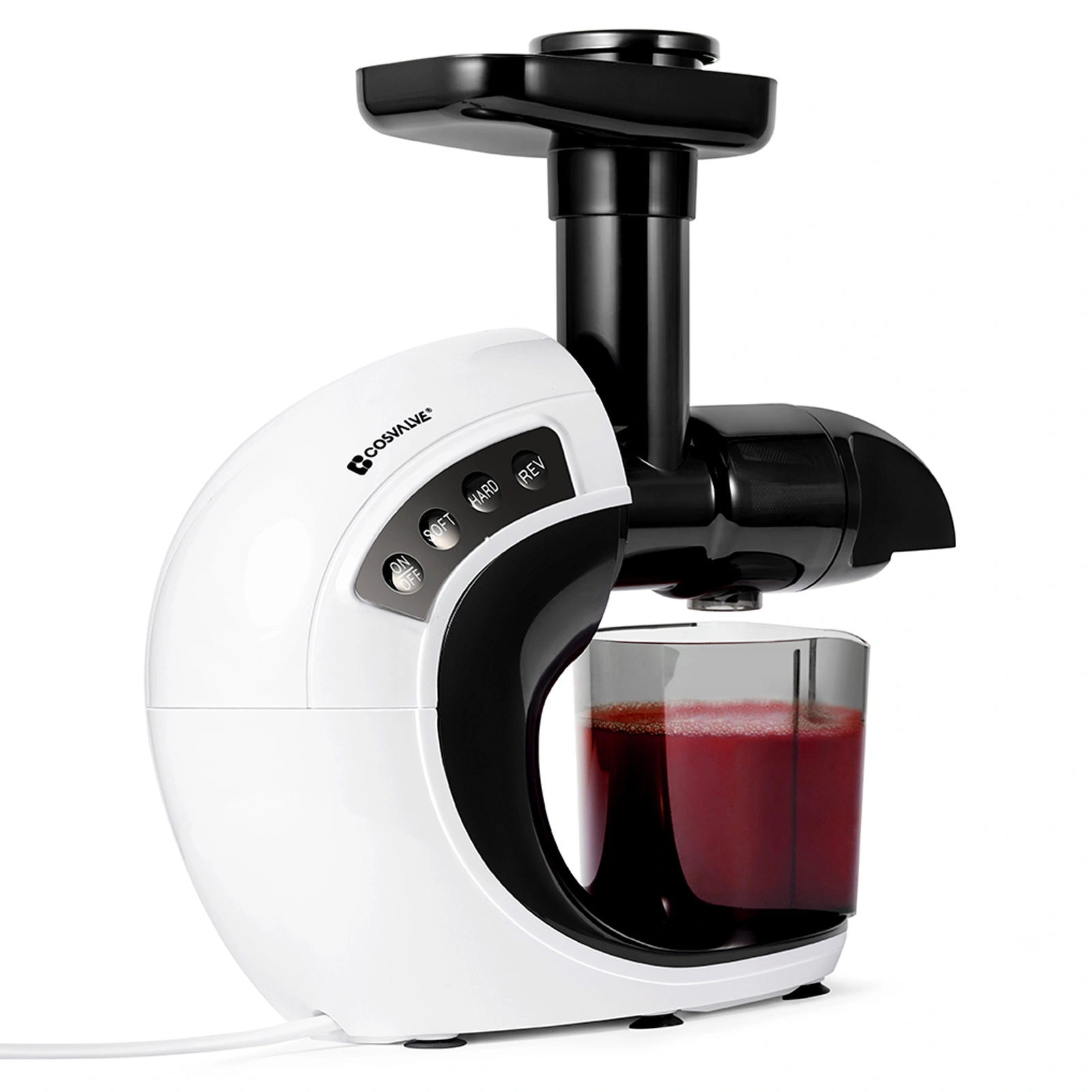 Slow Juicer Masticating Juicer Extractor for Fruits and Vegetables, Low Speed Cold Press Juicing Machine view 3