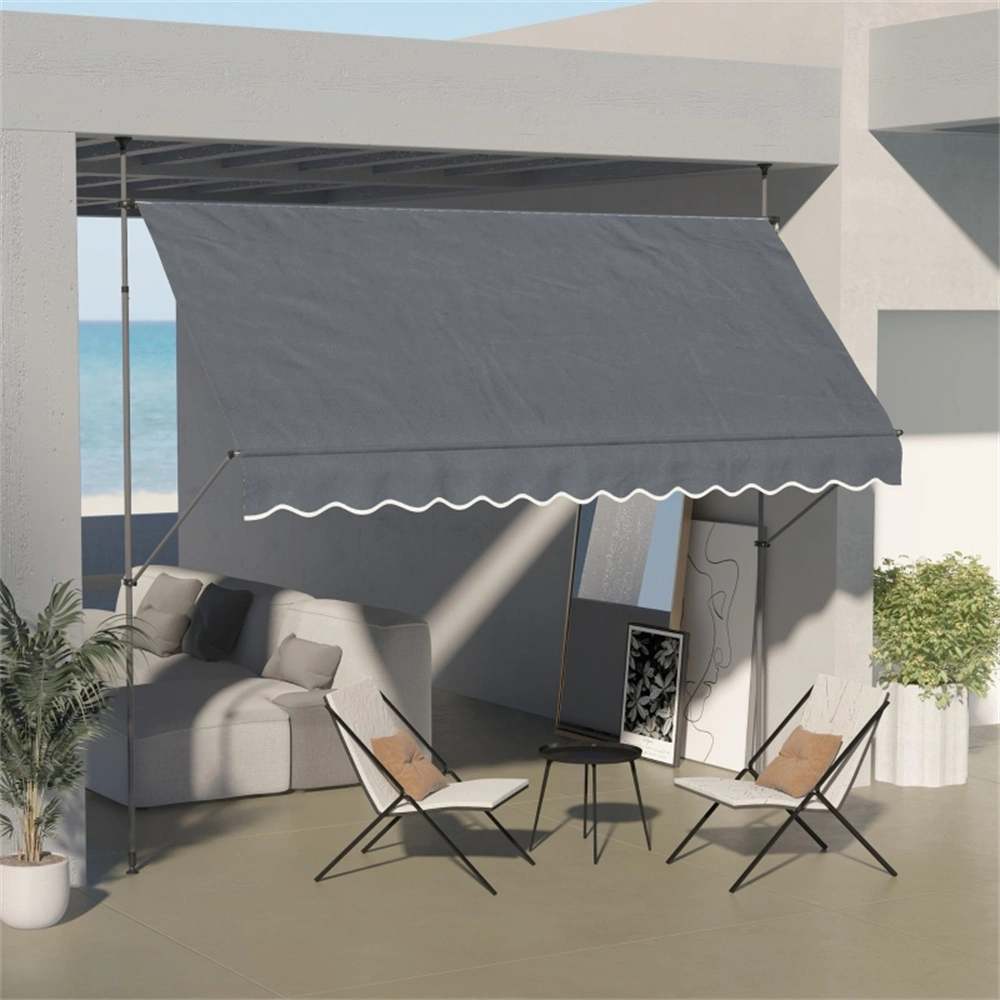 Window Awning Canopy - Outdoor UV Rain Protection Sunshade for Home & Patio view 2