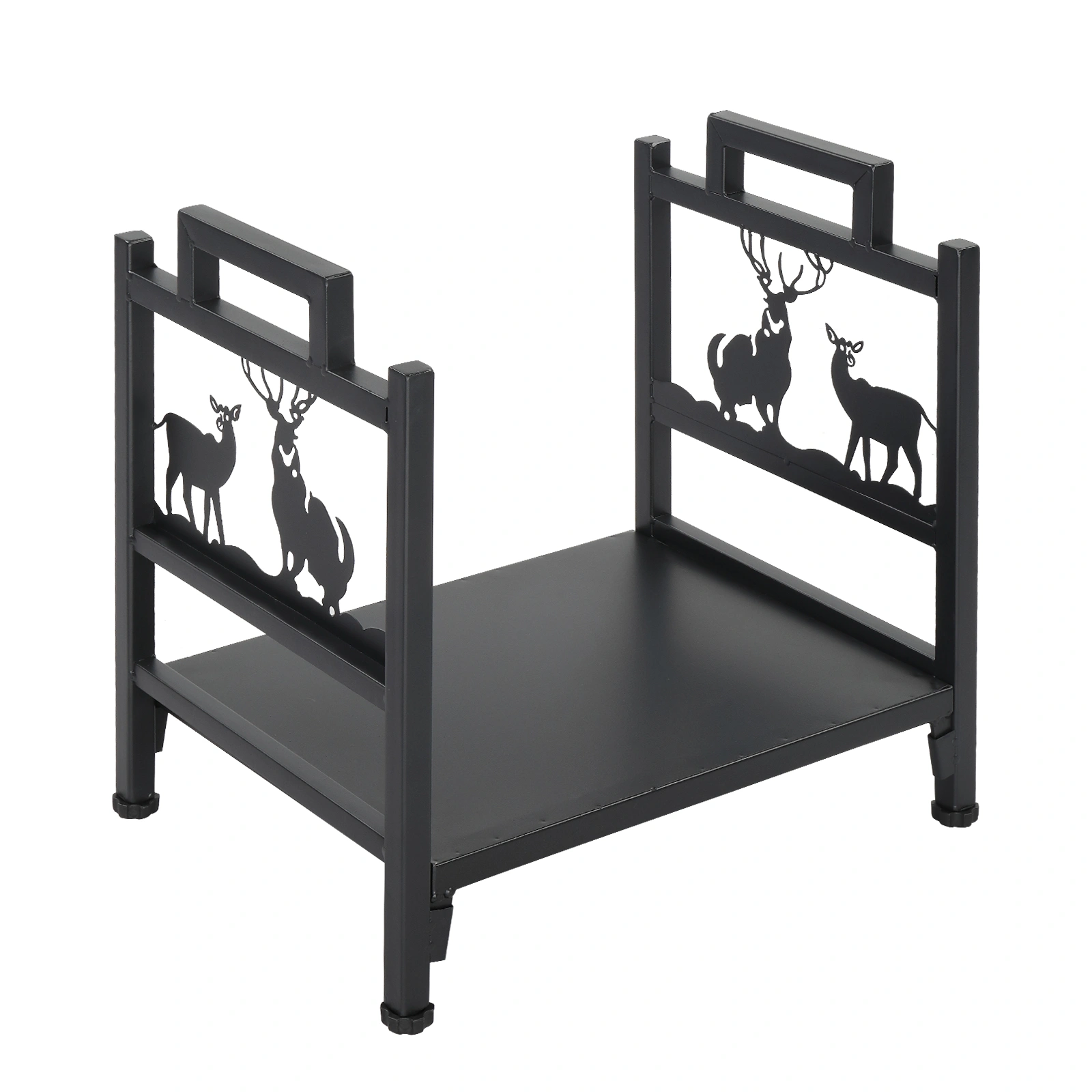 Single Layer Firewood Holder With Animal Pattern view 3