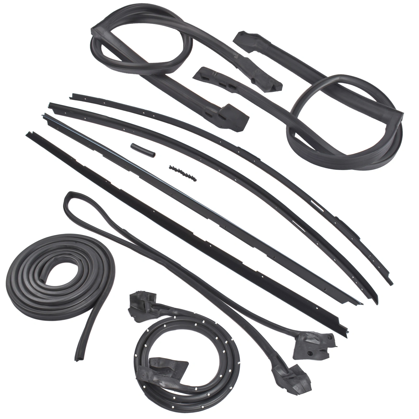 9Pcs Trunk Seal Weatherstripping Kit 128555 Fit for any Monte Carlo SS 1983-1988 view 6