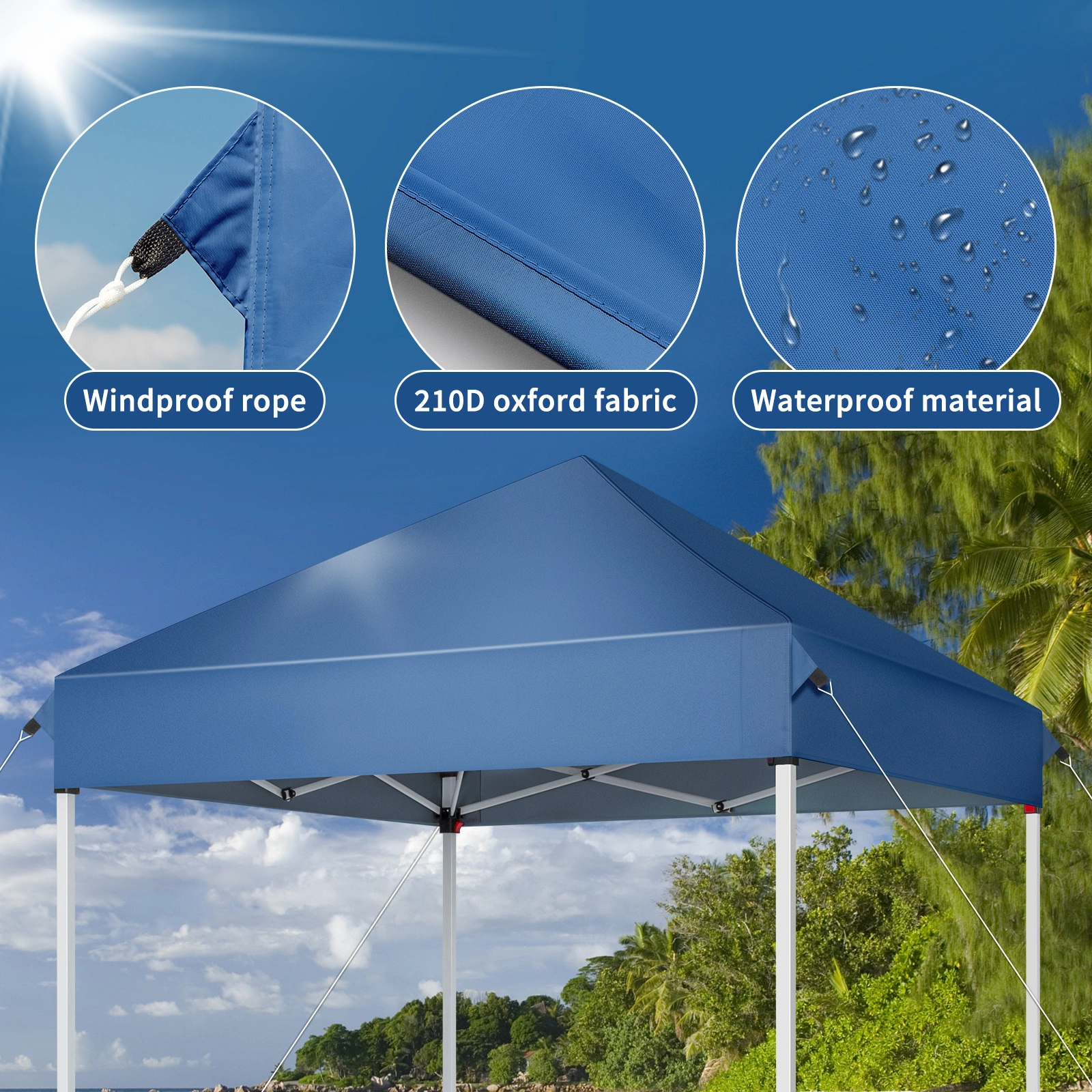 5'x5' Pop Up Canopy view 7
