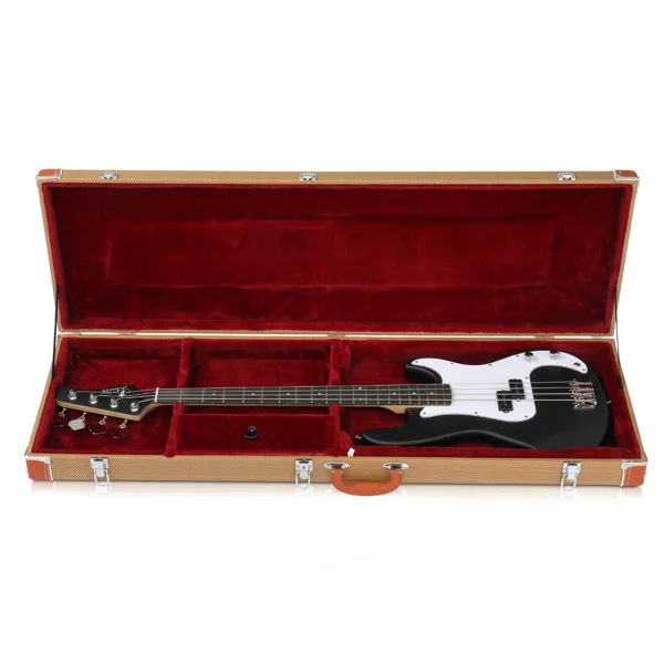 High Grade Electric Guitar Square Hard Case Flat Yellow view 6