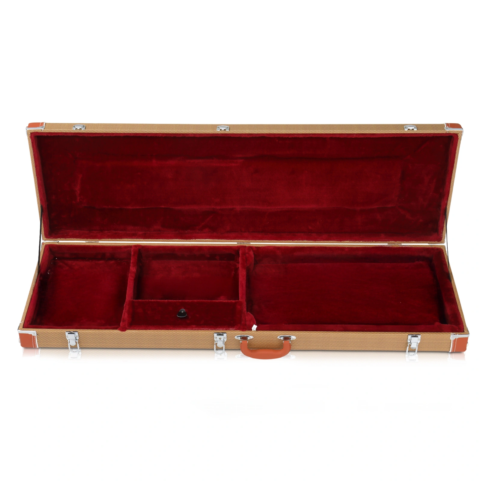 High Grade Electric Guitar Square Hard Case Flat Yellow view 11