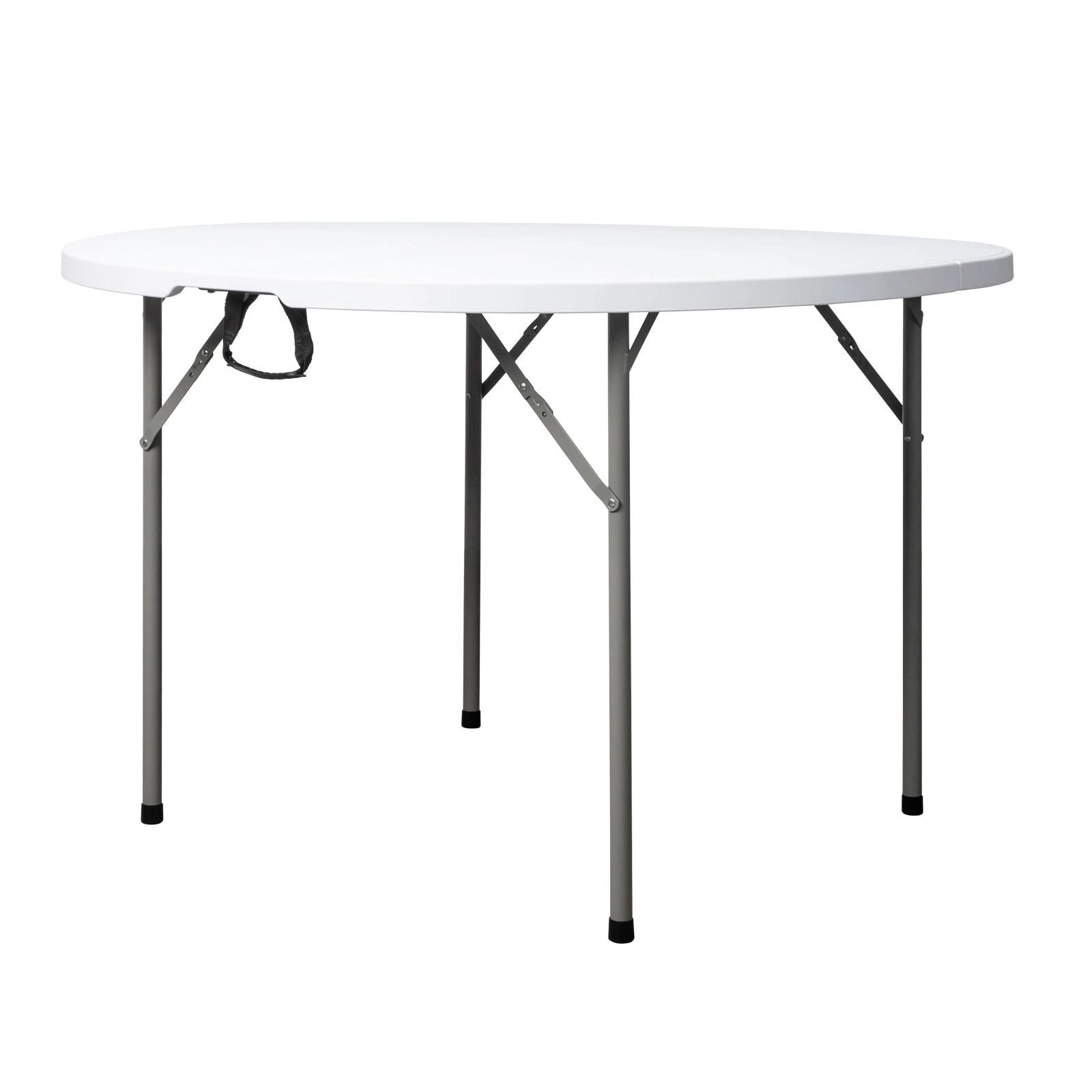 48inch Round Folding Table Outdoor Folding Utility Table White view 4