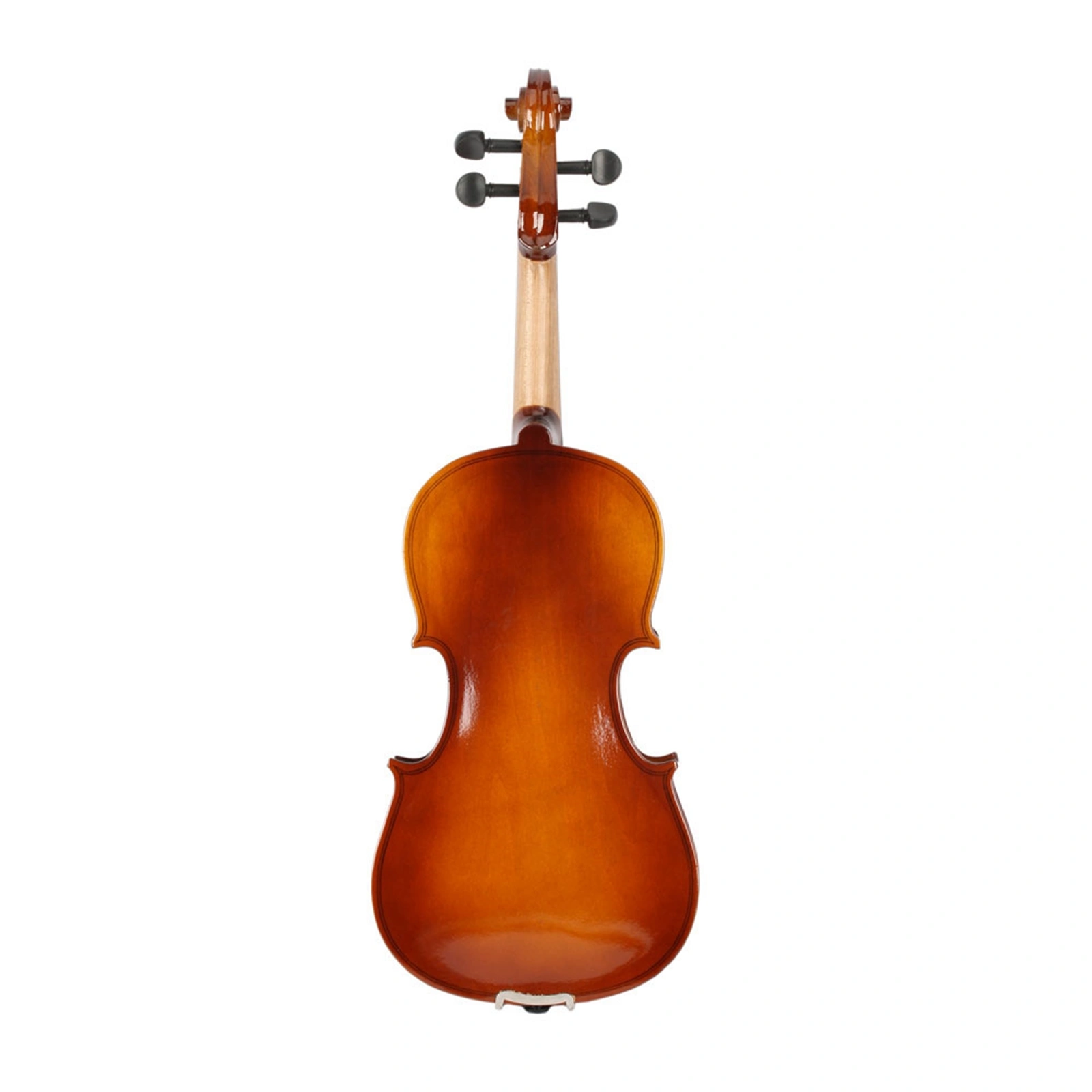 New 3/4 Acoustic Violin Case Bow Rosin Natural view 4