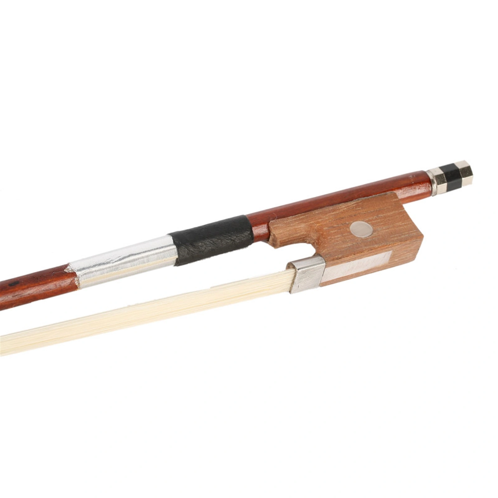 New 3/4 Acoustic Violin Case Bow Rosin Natural view 8