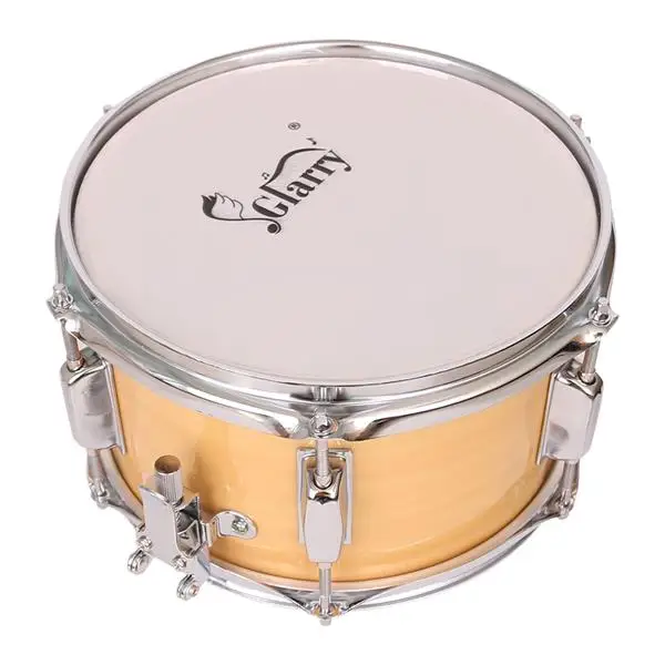 [Do Not Sell on Amazon] 10 x 6" Snare Drum Poplar Wood Drum Percussion Set Wood Color view 6