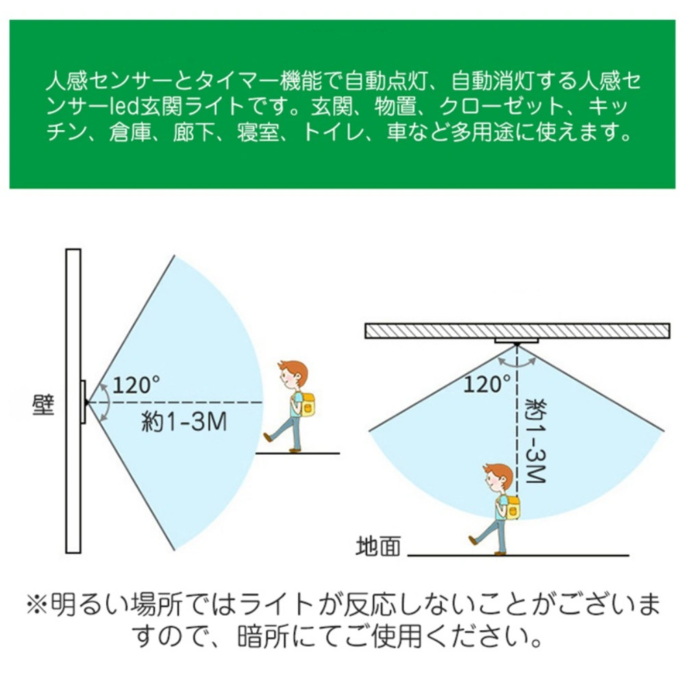 センサーライト view 3