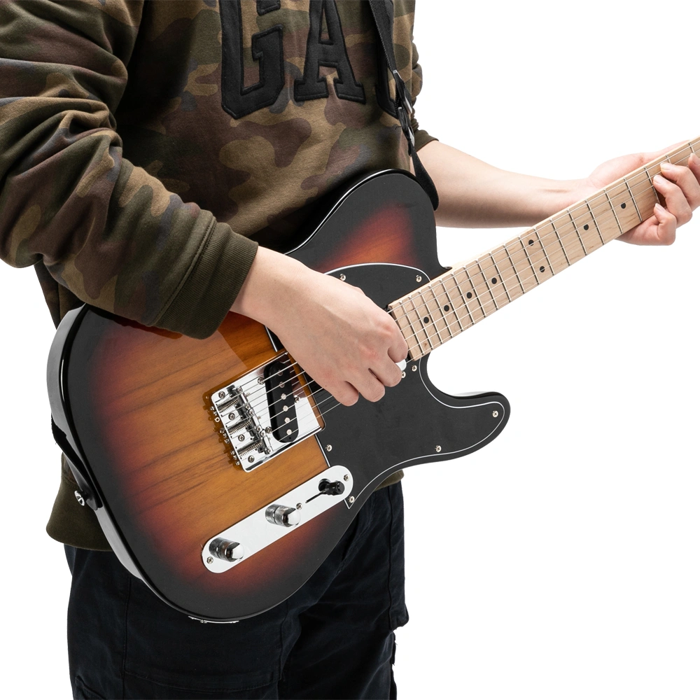 Maple Fingerboard GTL Electric Guitar SS Pickup Sunset Color view 22