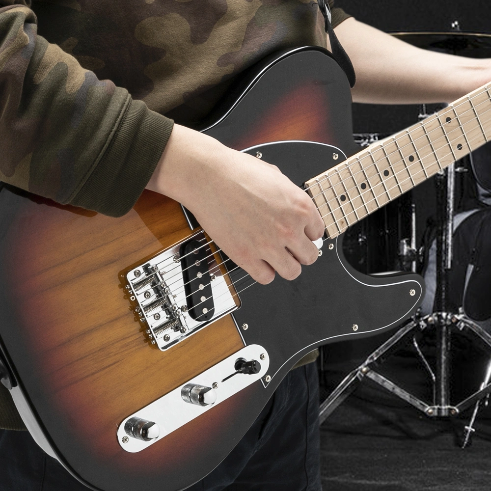Maple Fingerboard GTL Electric Guitar SS Pickup Sunset Color view 23