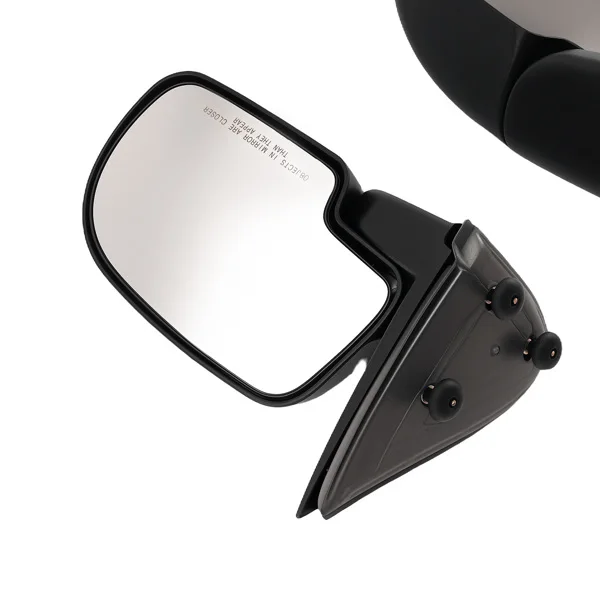 Black Side Mirrors fit for Chevrolet Silverado GMC Sierra 1500 2500 99-07 15037957 view 3