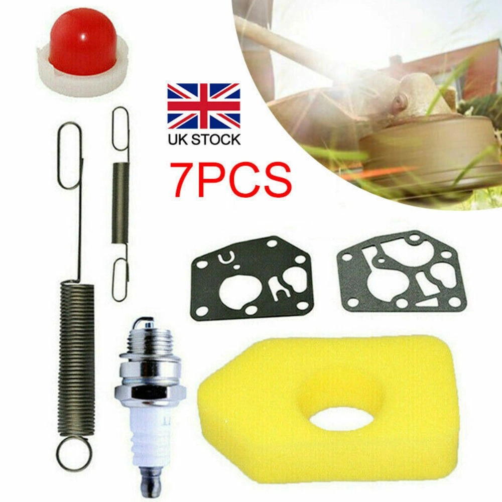 7-Piece Lawn Mower Service Kit for Briggs & Stratton Classic & Sprint Engine Models
