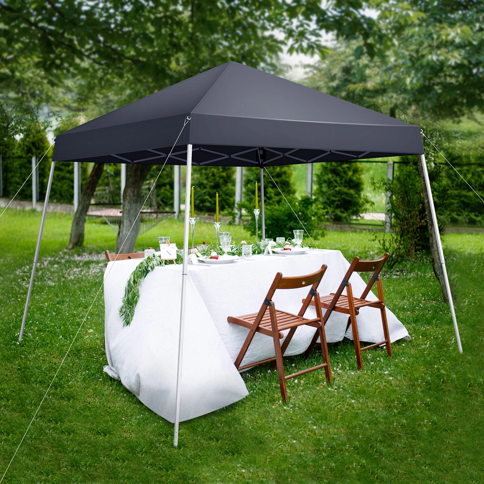 8X8ft outdoor canopy view 16