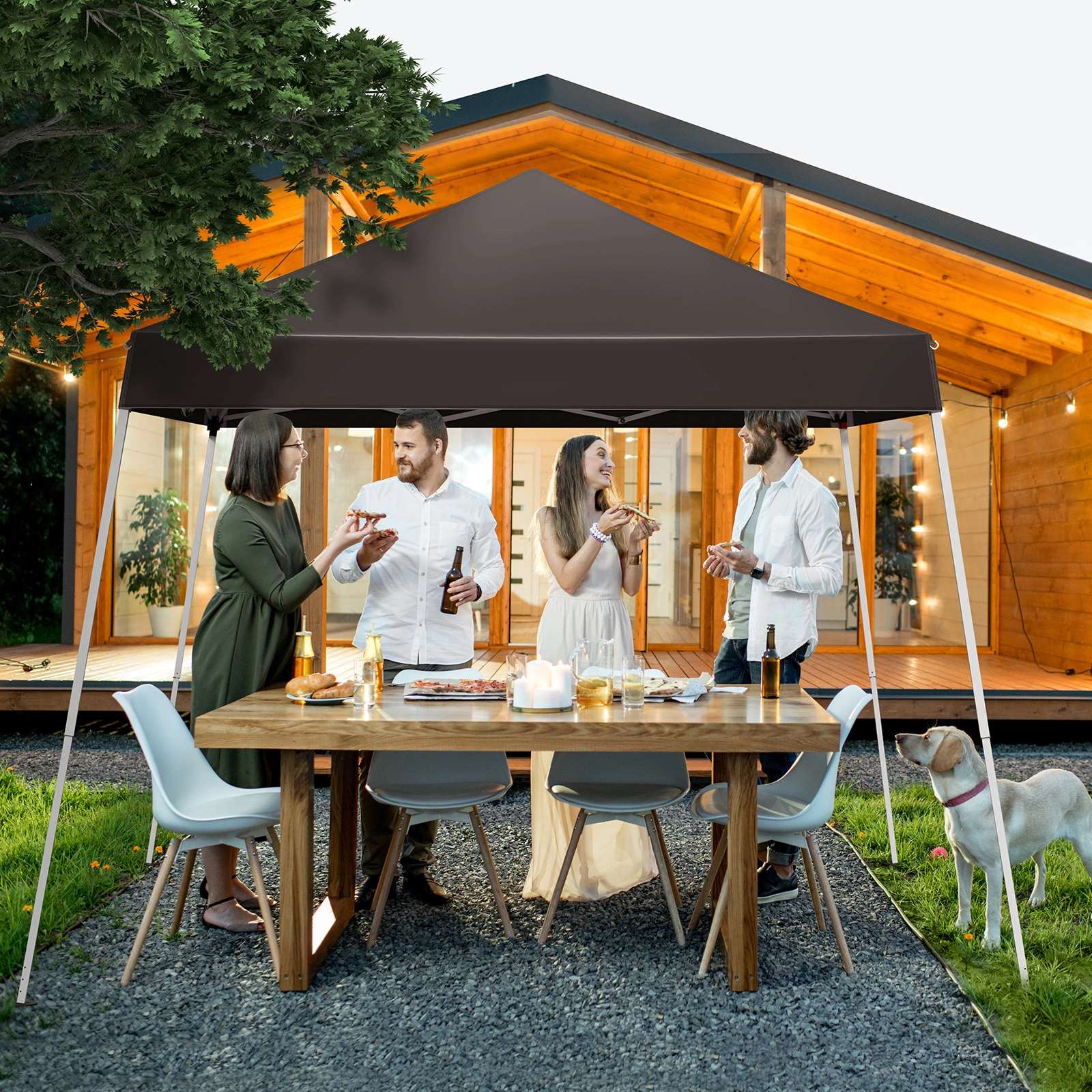 8X8ft outdoor canopy view 18