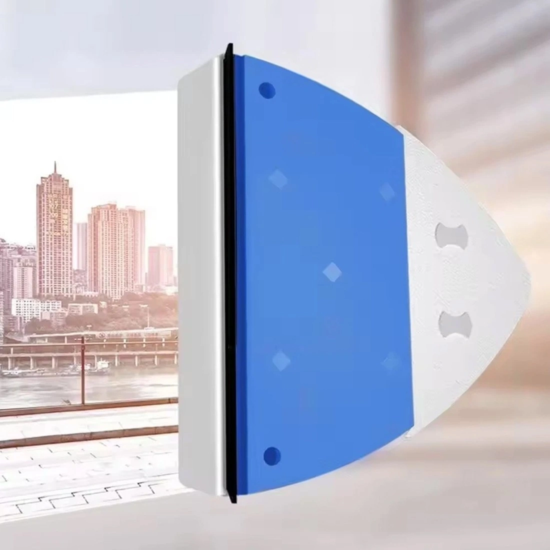 Magnetic Window Cleaner Double Sided, Indoor & Outdoor Glass Washer with Magnet Cleaning view 4