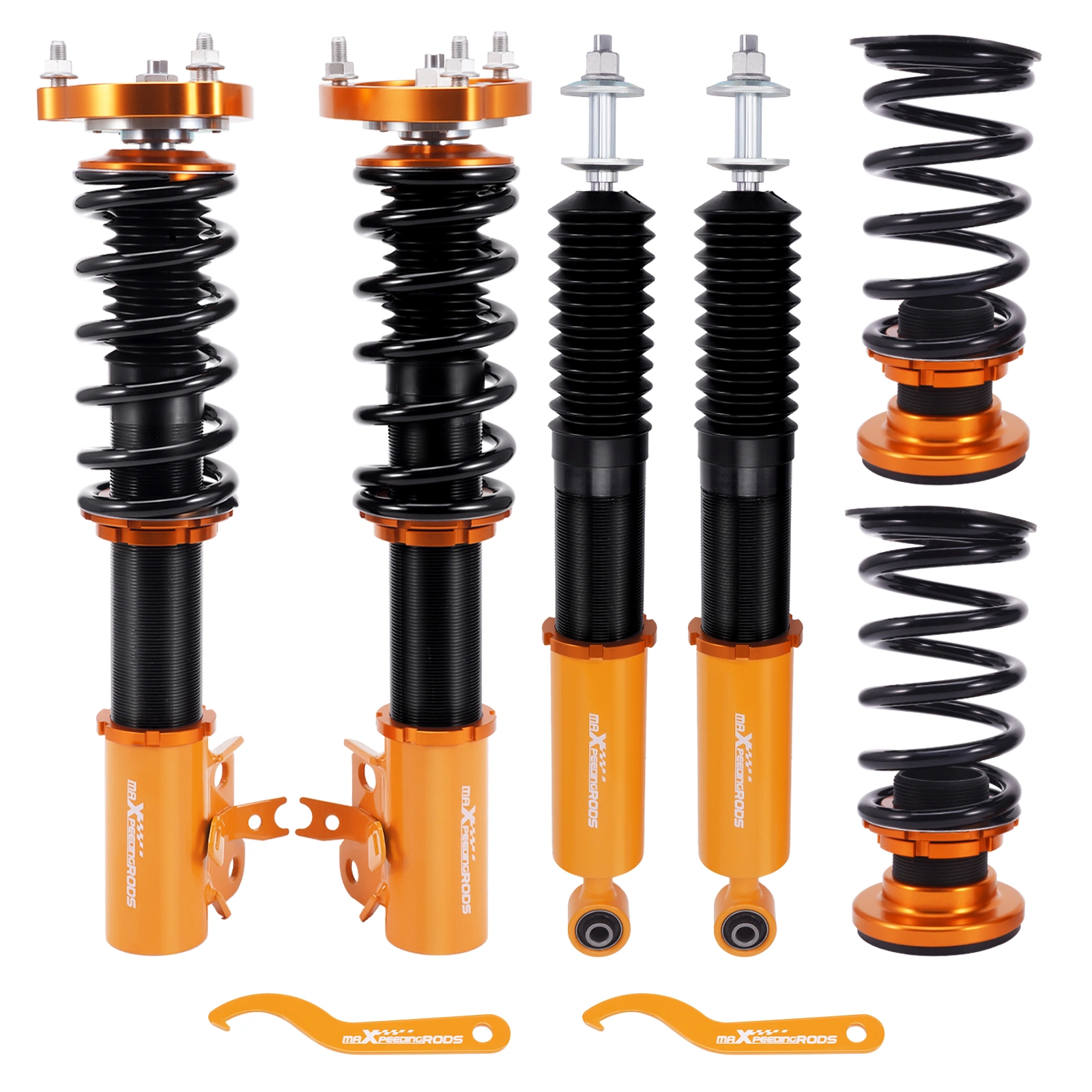 Complete Coilover Kit for Honda Civic 2006-2011 LX EX SI - Adjustable Shock Absorbers w/ Mounts FA5 FG2 FG1 view 2