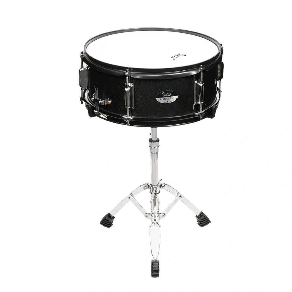Full Size Adult Drum Set 5-Piece Black with Bass Drum, two Tom Drum, Snare Drum, Floor Tom, 16" Ride Cymbal, 14" Hi-hat Cymbals, Stool, Drum Pedal, Sticks view 23